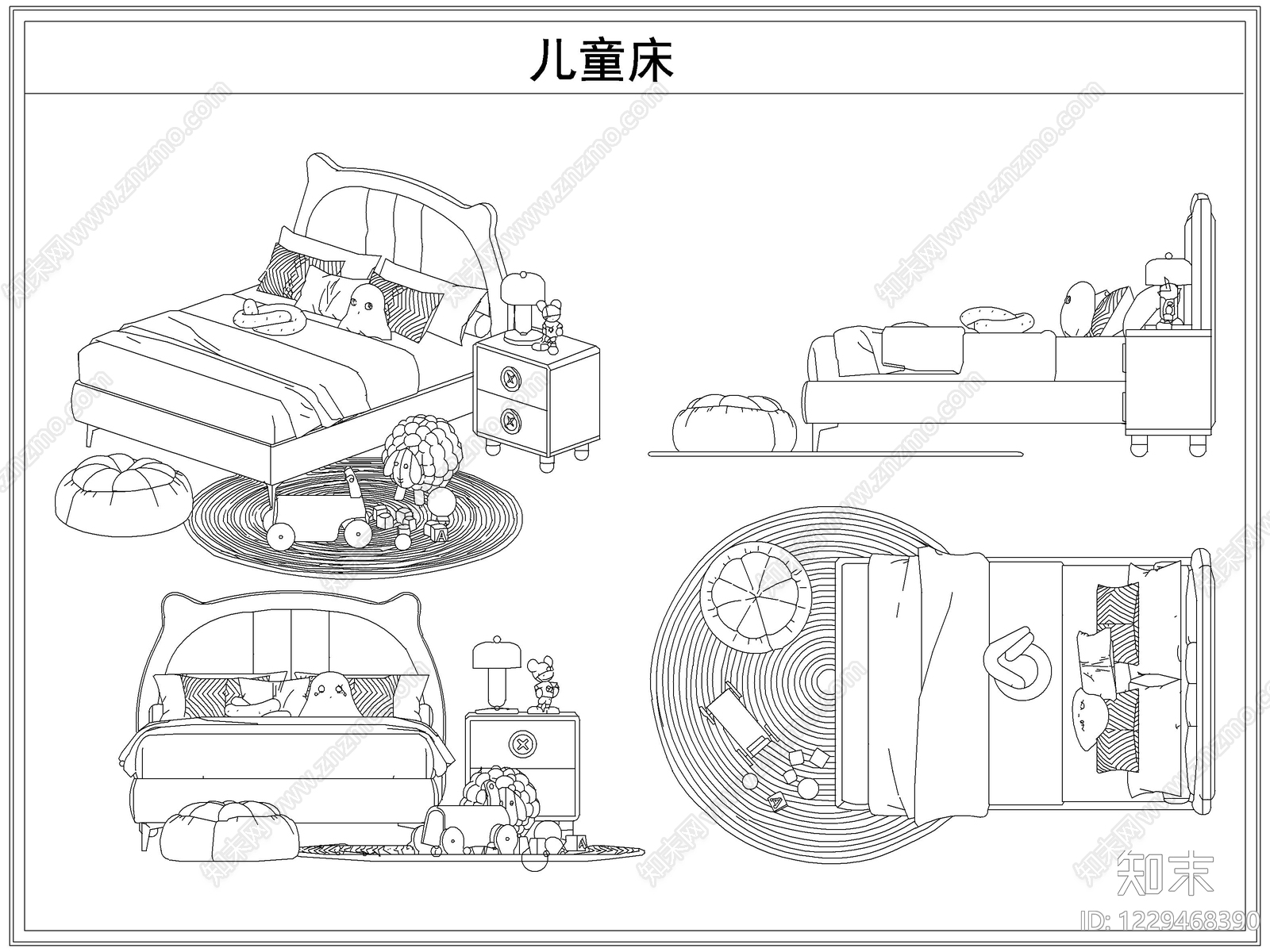 床cad施工图下载【ID:1229468390】
