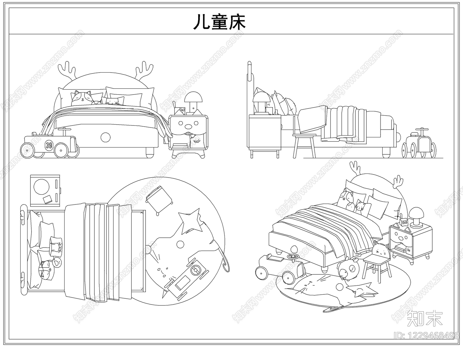 床cad施工图下载【ID:1229468498】