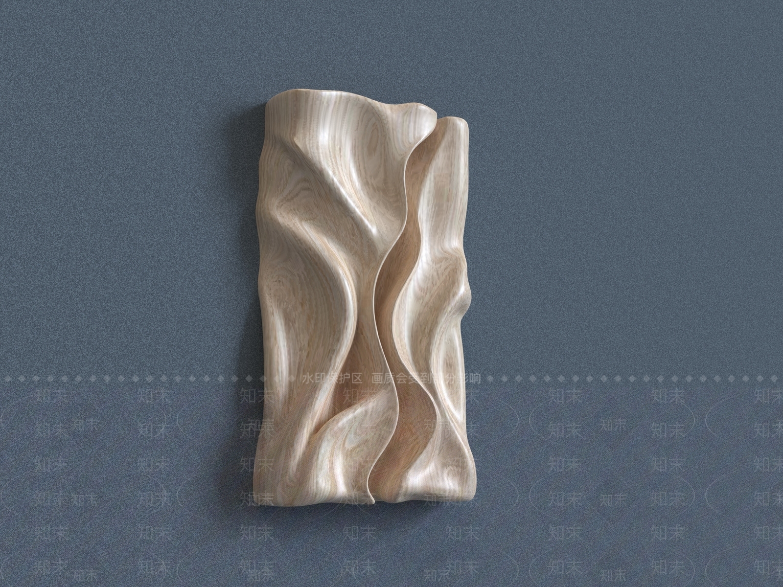 原木风挂件3D模型下载【ID:1229481165】