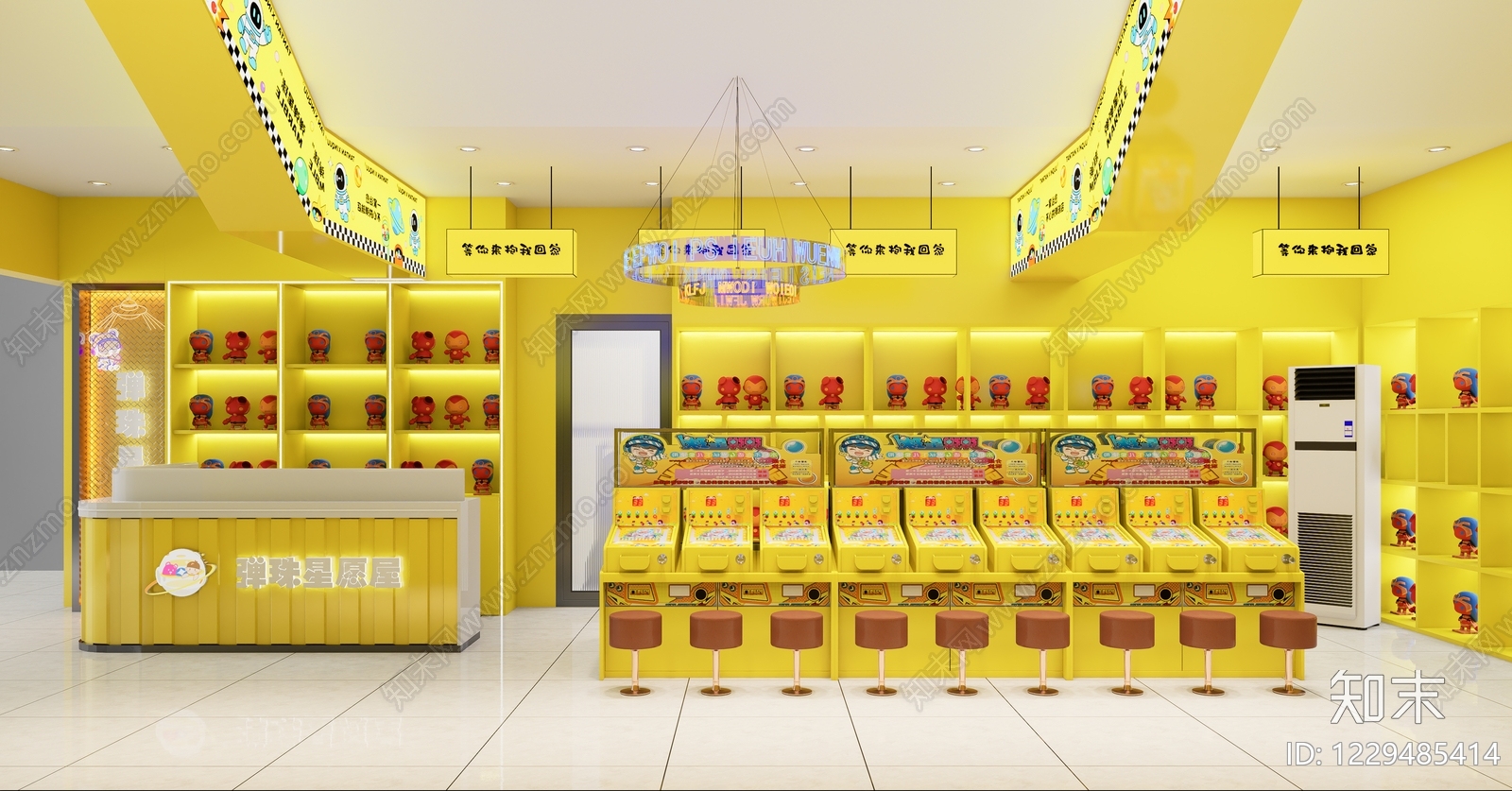 其他商业空间cad施工图下载【ID:1229485414】