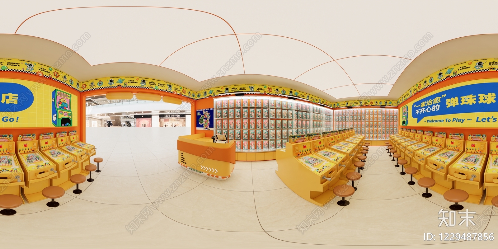 其他商业空间cad施工图下载【ID:1229487856】