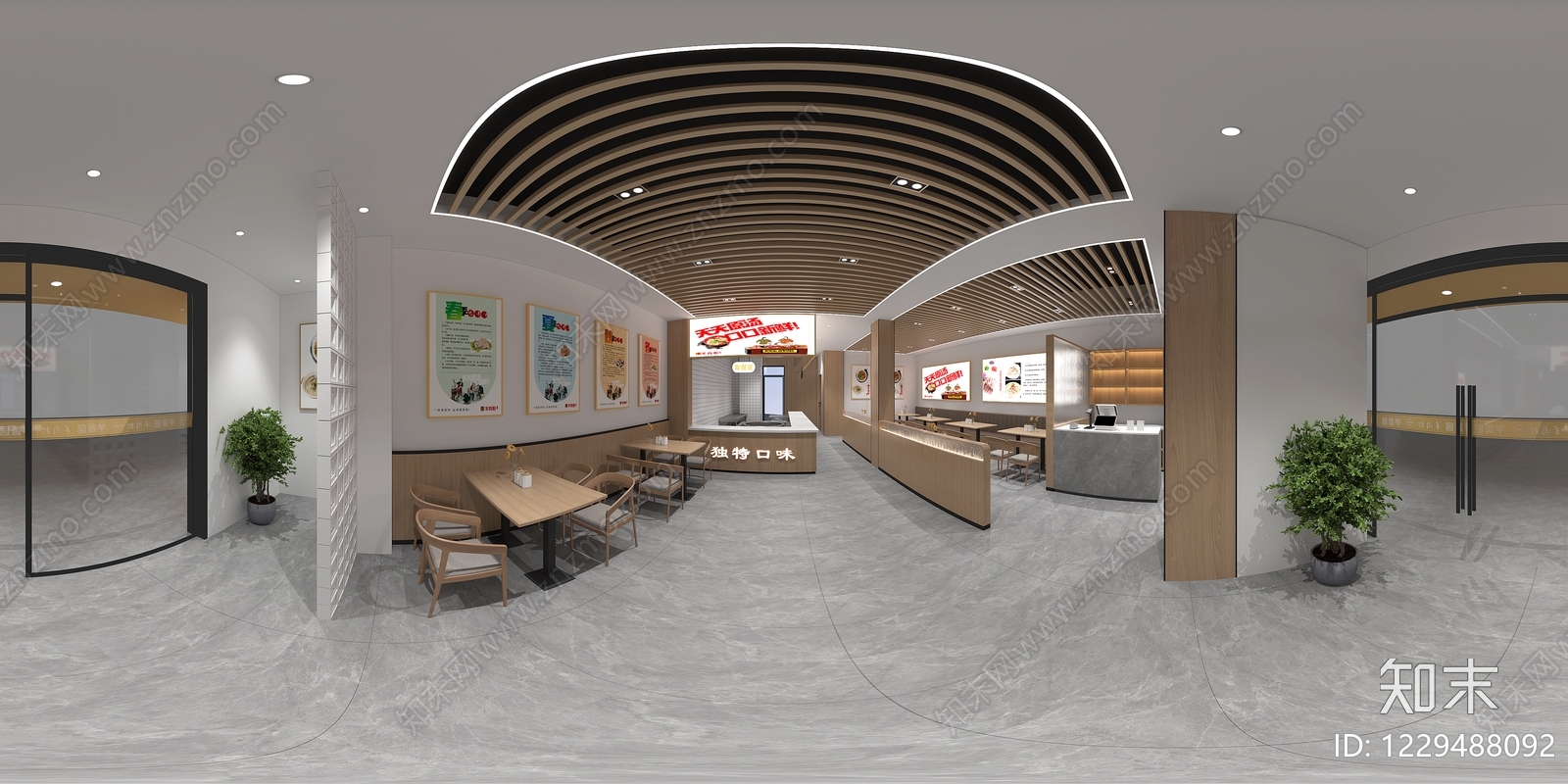 其他餐饮空间cad施工图下载【ID:1229488092】