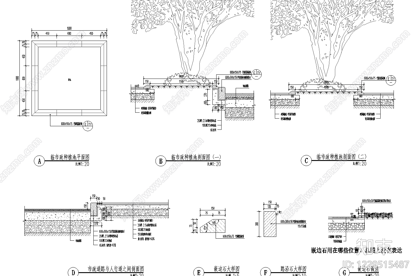 树池CAD图纸