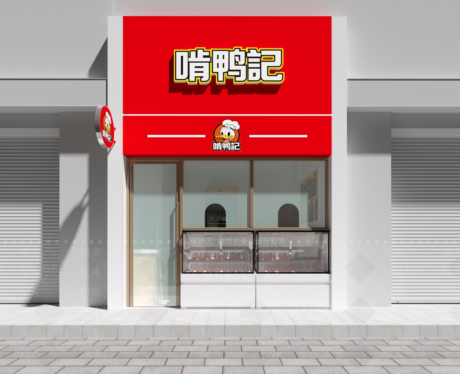现代简约门头3D模型下载【ID:1229518517】