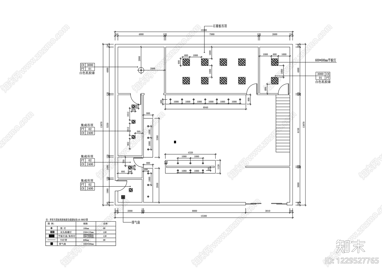 其他商业空间cad施工图下载【ID:1229527765】