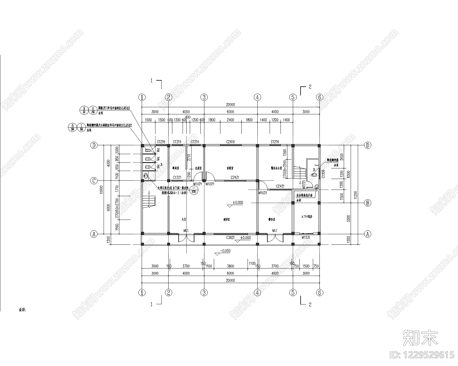 其他公共建筑cad施工图下载【ID:1229529615】