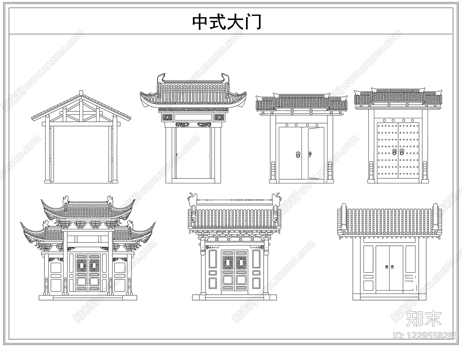其他图库cad施工图下载【ID:1229558283】