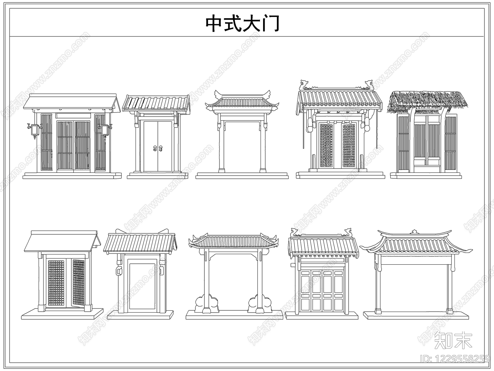 其他图库cad施工图下载【ID:1229558259】