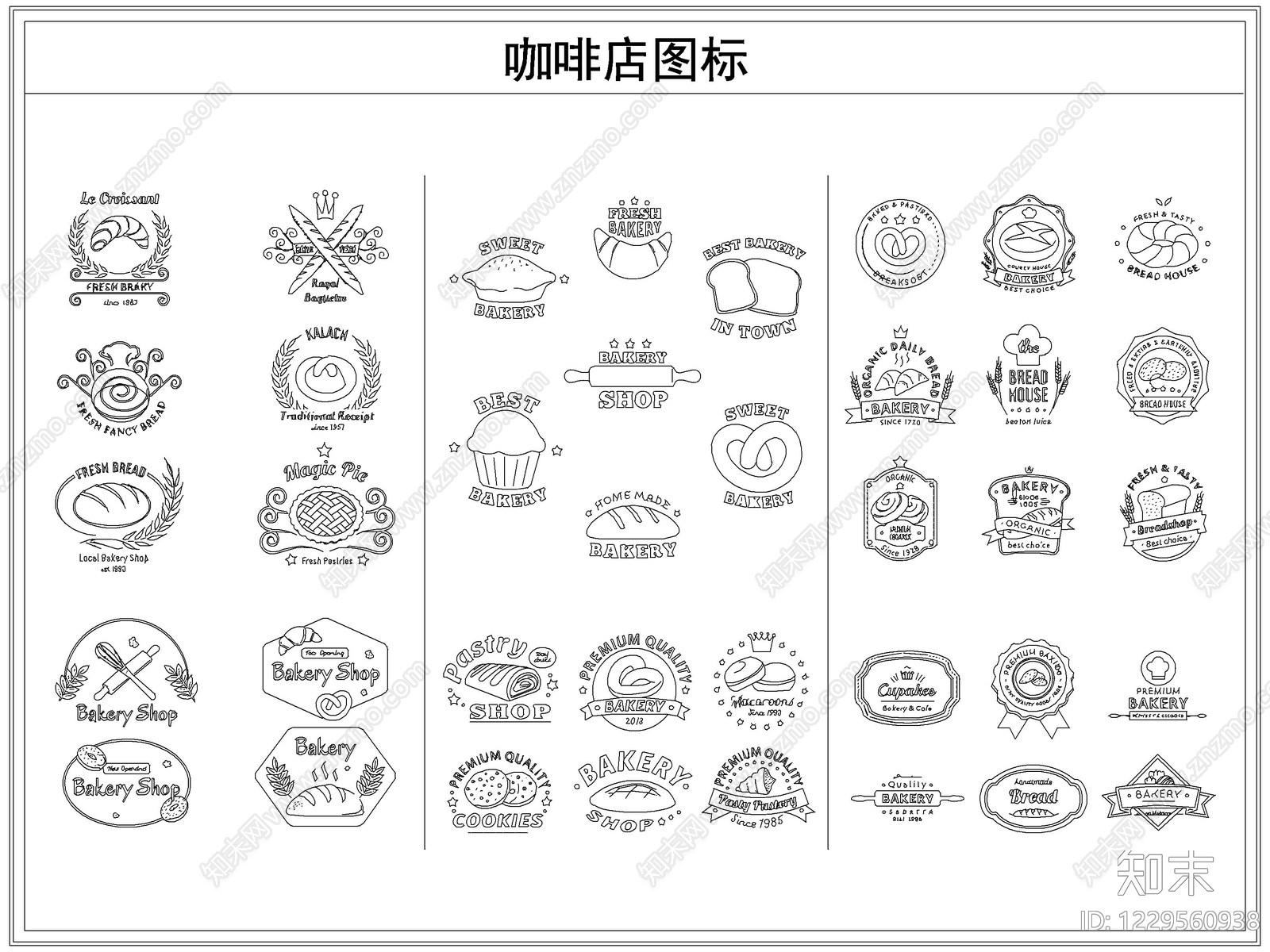 综合软装摆件图库CAD图纸
