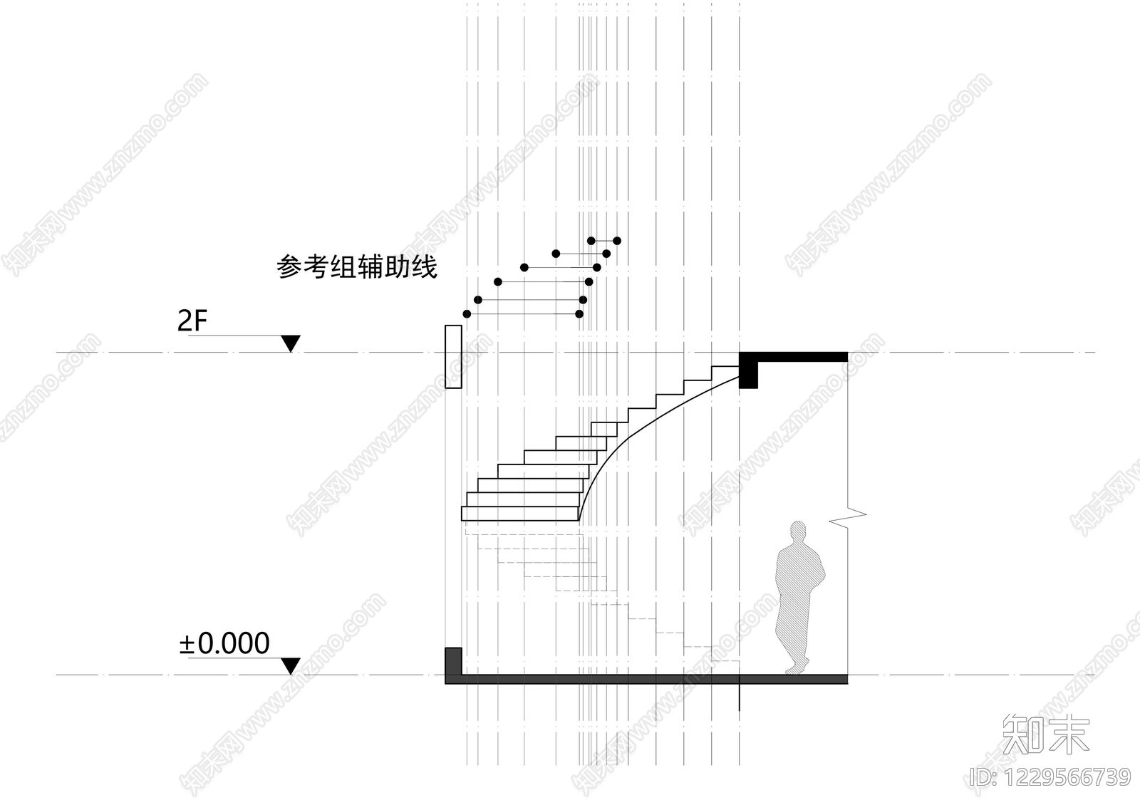 楼梯节点CAD图纸