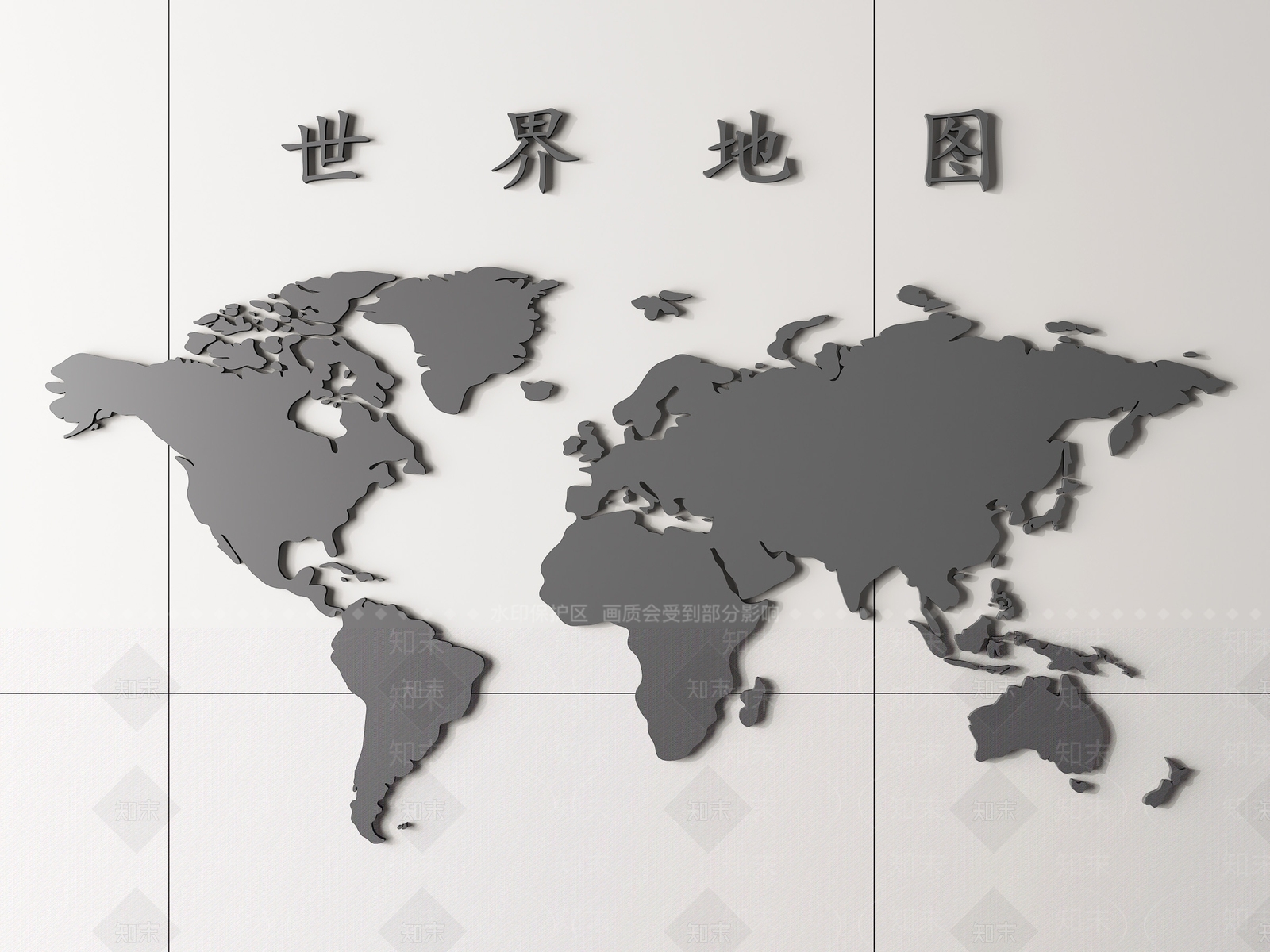 极简挂件3D模型下载【ID:1229672246】