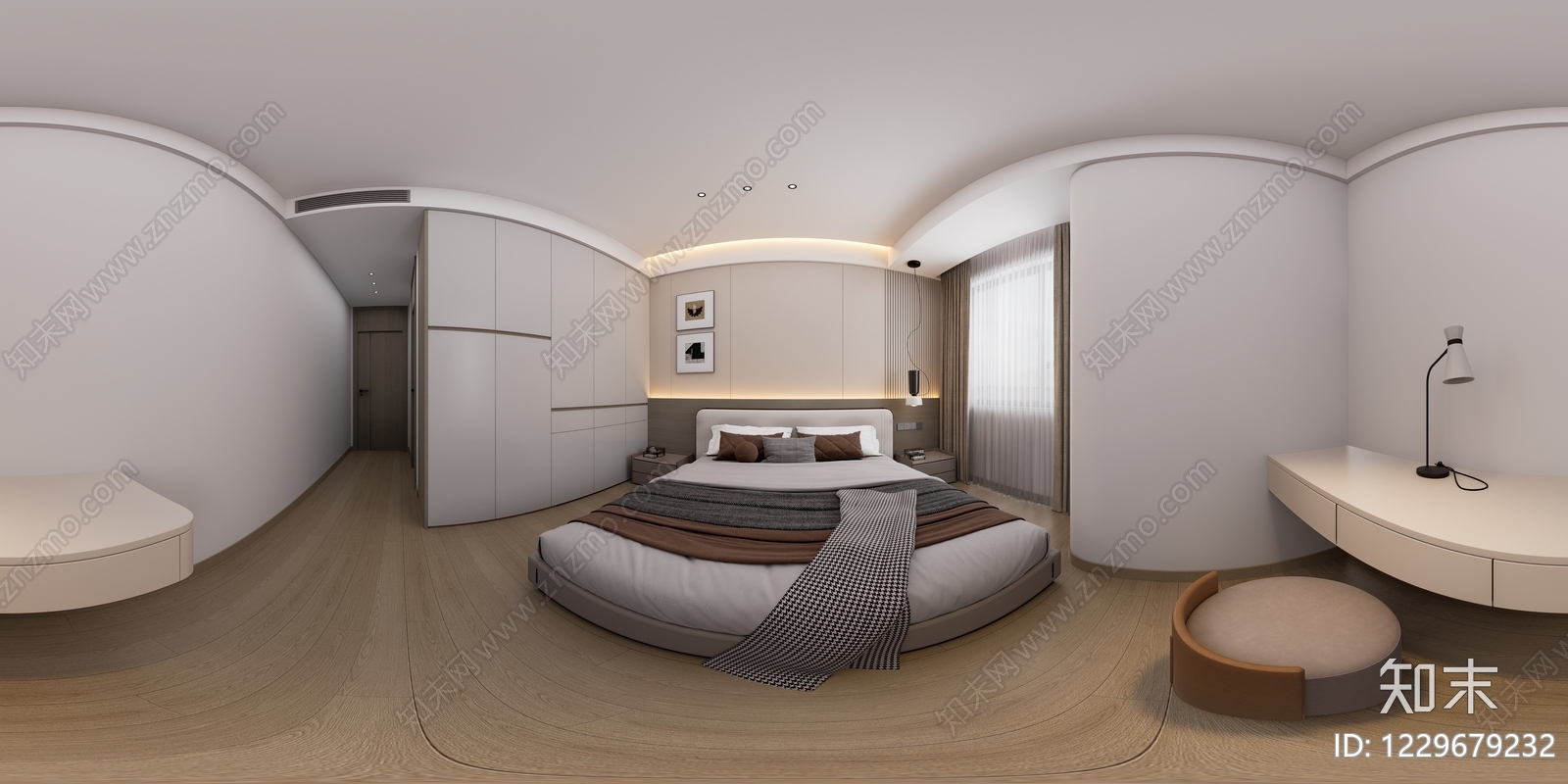 小户型平层cad施工图下载【ID:1229679232】