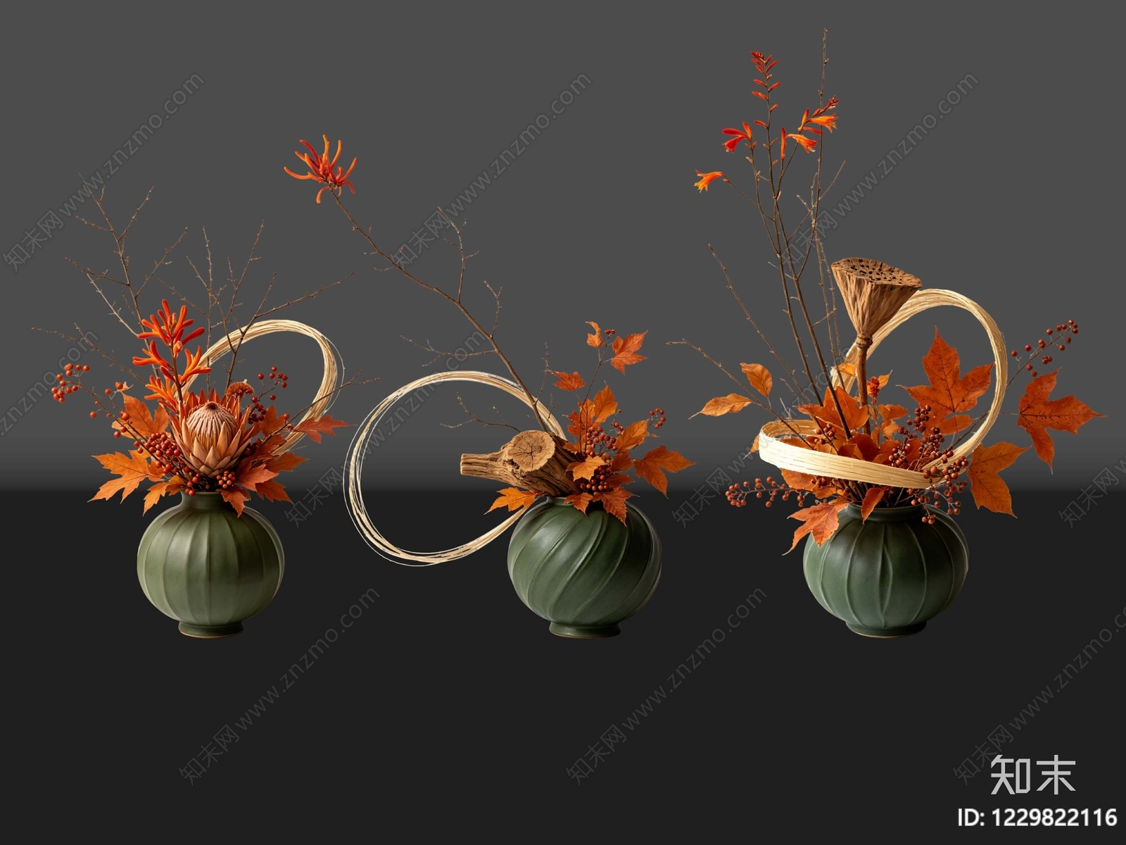 新中式花瓶SU模型下载【ID:1229822116】