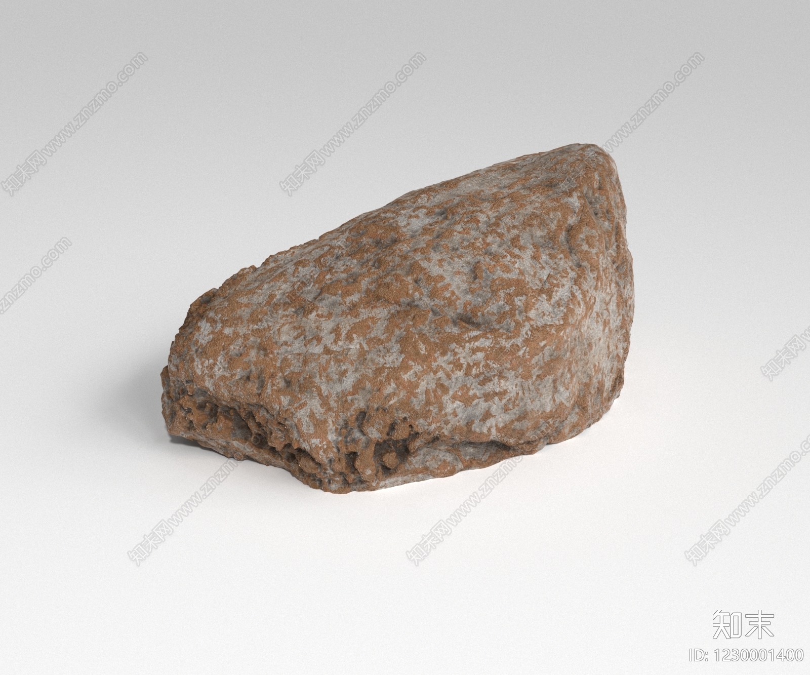 侘寂石头3D模型下载【ID:1230001400】