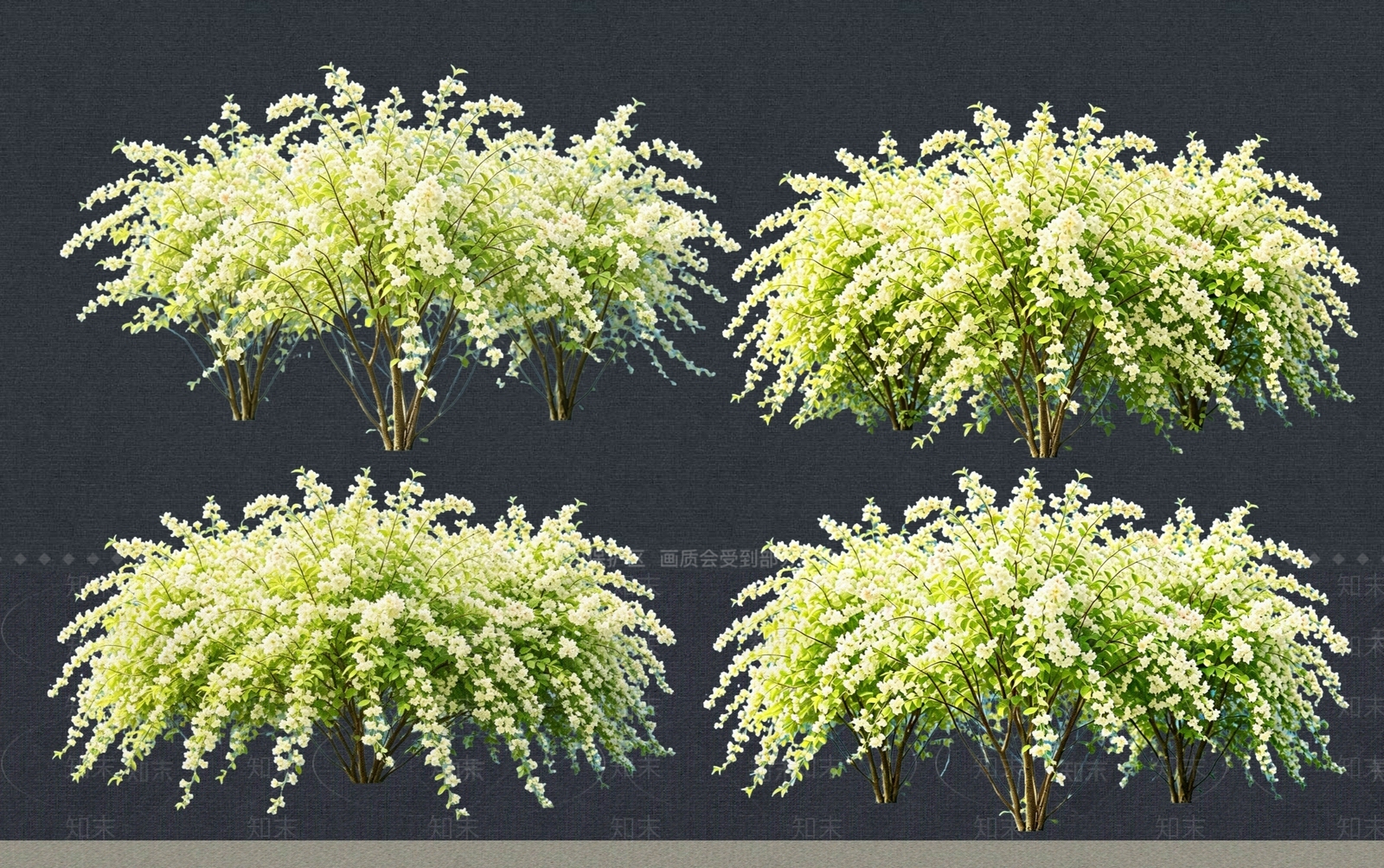 灌木SU模型下载【ID:1230048391】