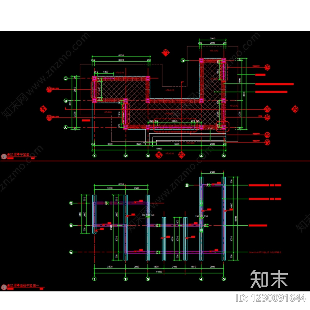 亭子cad施工图下载【ID:1230091644】