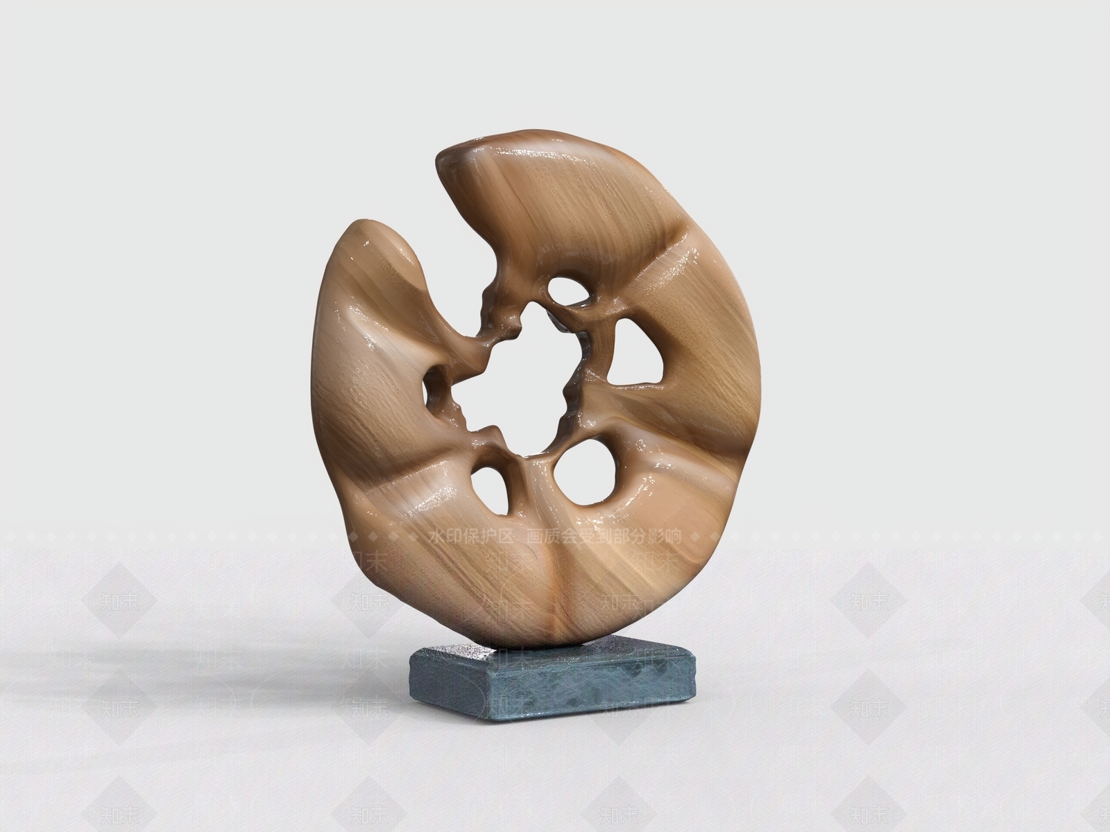 抽象雕塑雕塑摆件3D模型下载【ID:1230165073】