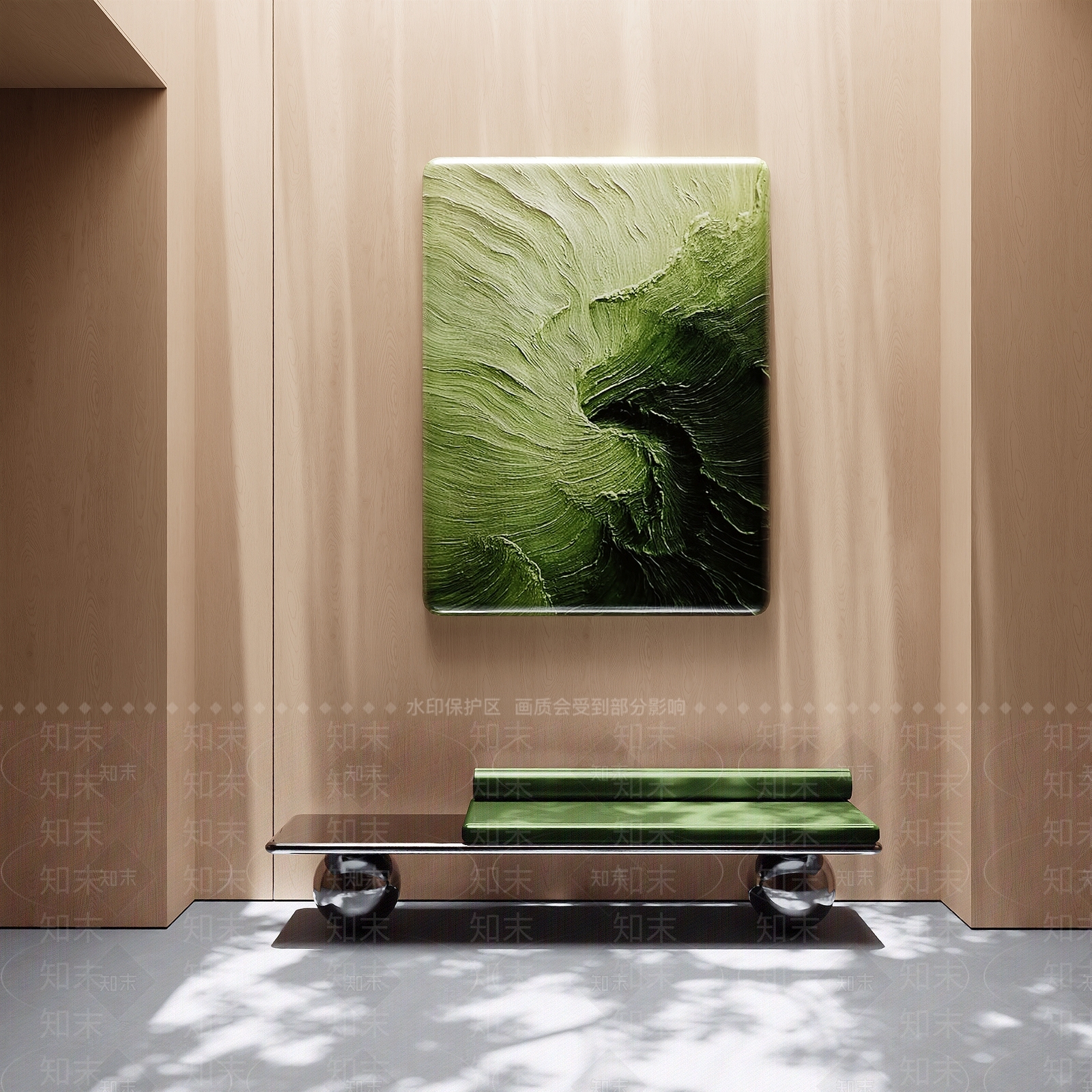 意式极简抽象挂画3D模型下载【ID:1230188731】