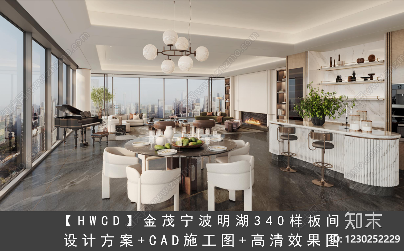 大平层cad施工图下载【ID:1230252229】