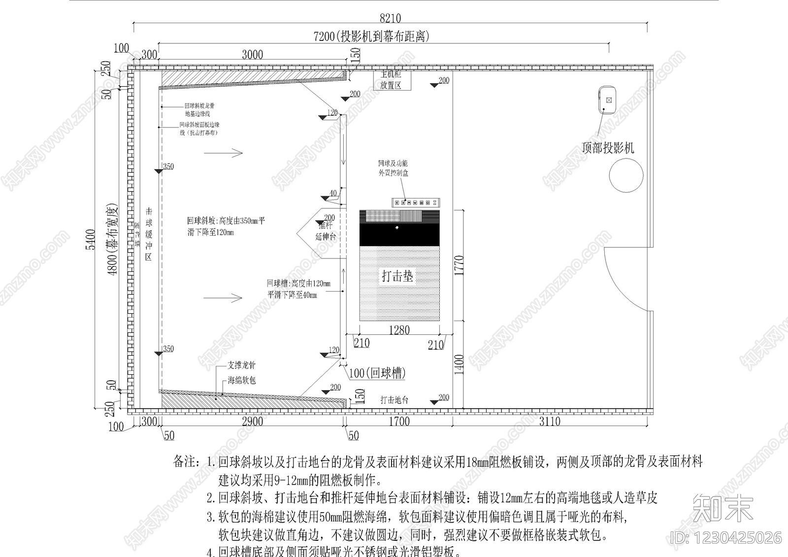 高尔夫CAD图纸