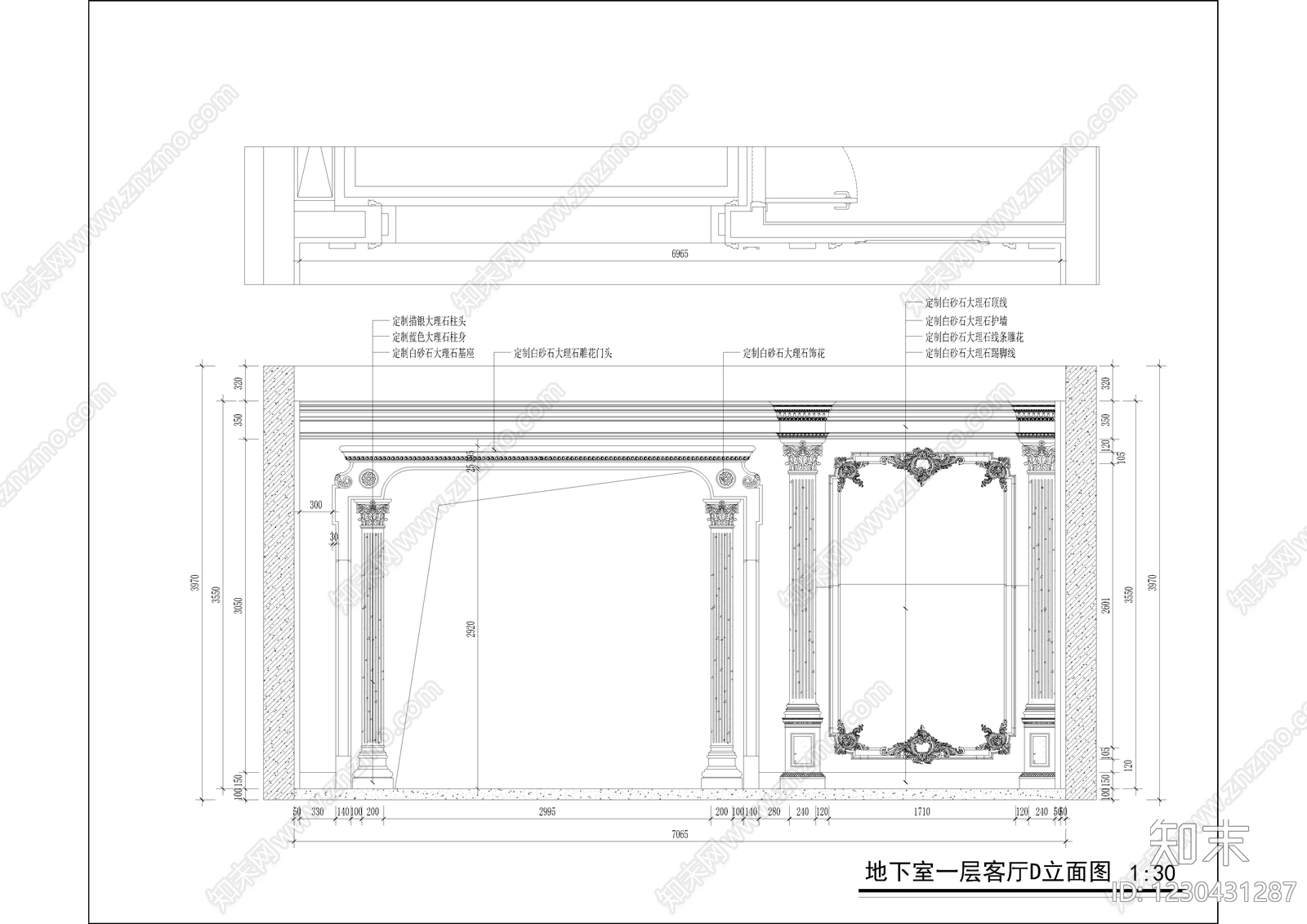 别墅cad施工图下载【ID:1230431287】