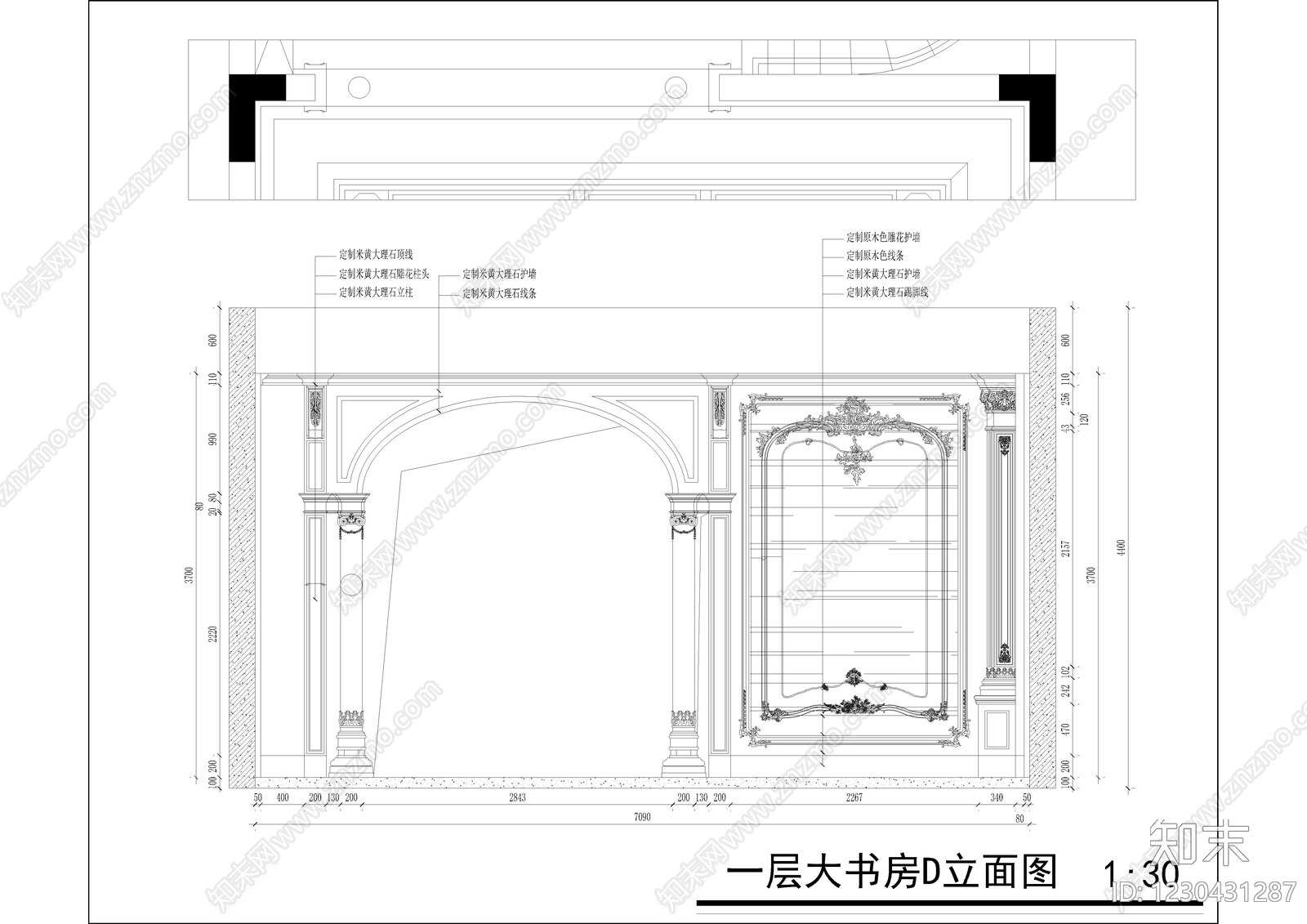 别墅cad施工图下载【ID:1230431287】