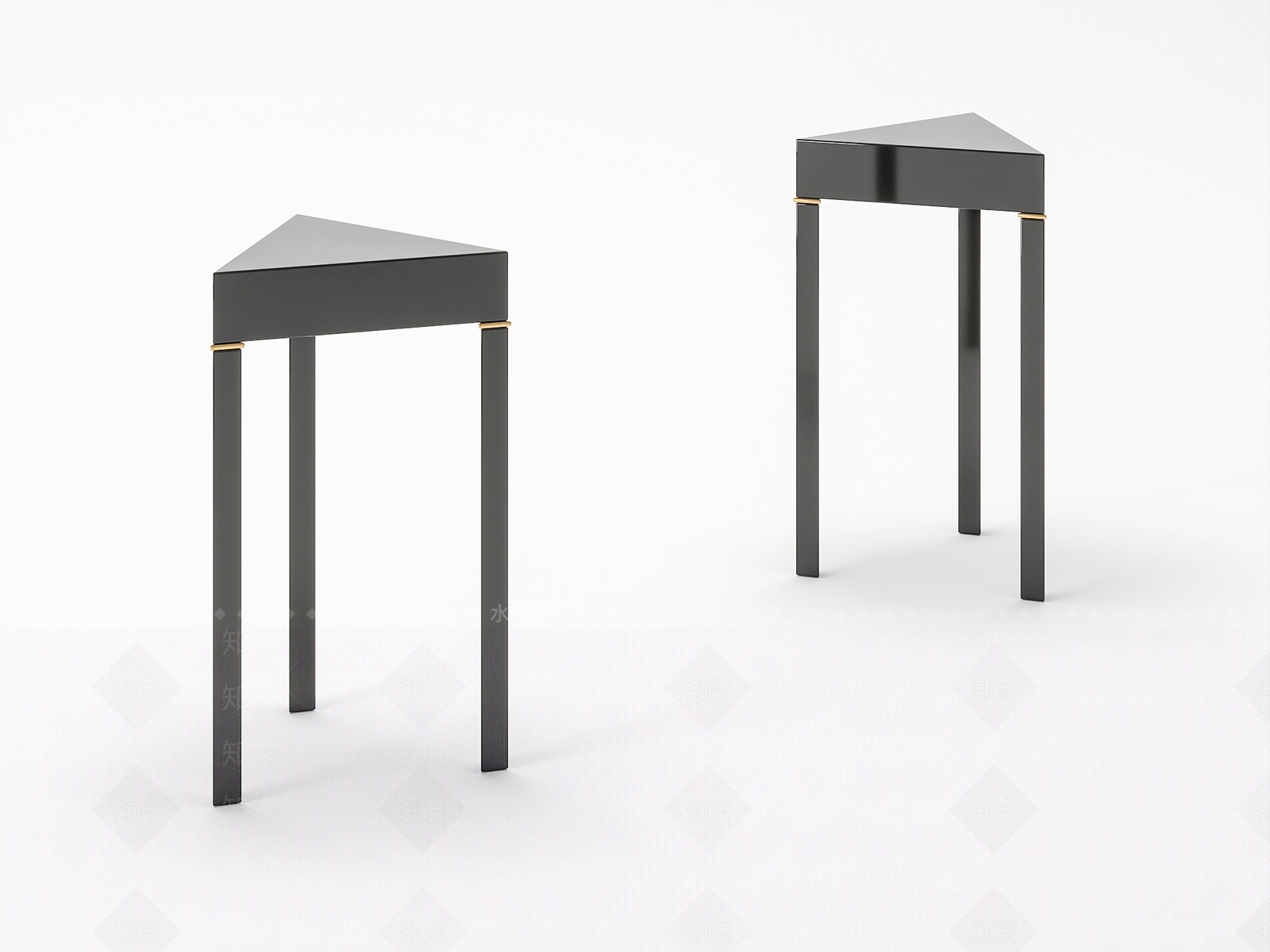 轻奢边几SU模型下载【ID:1230462228】