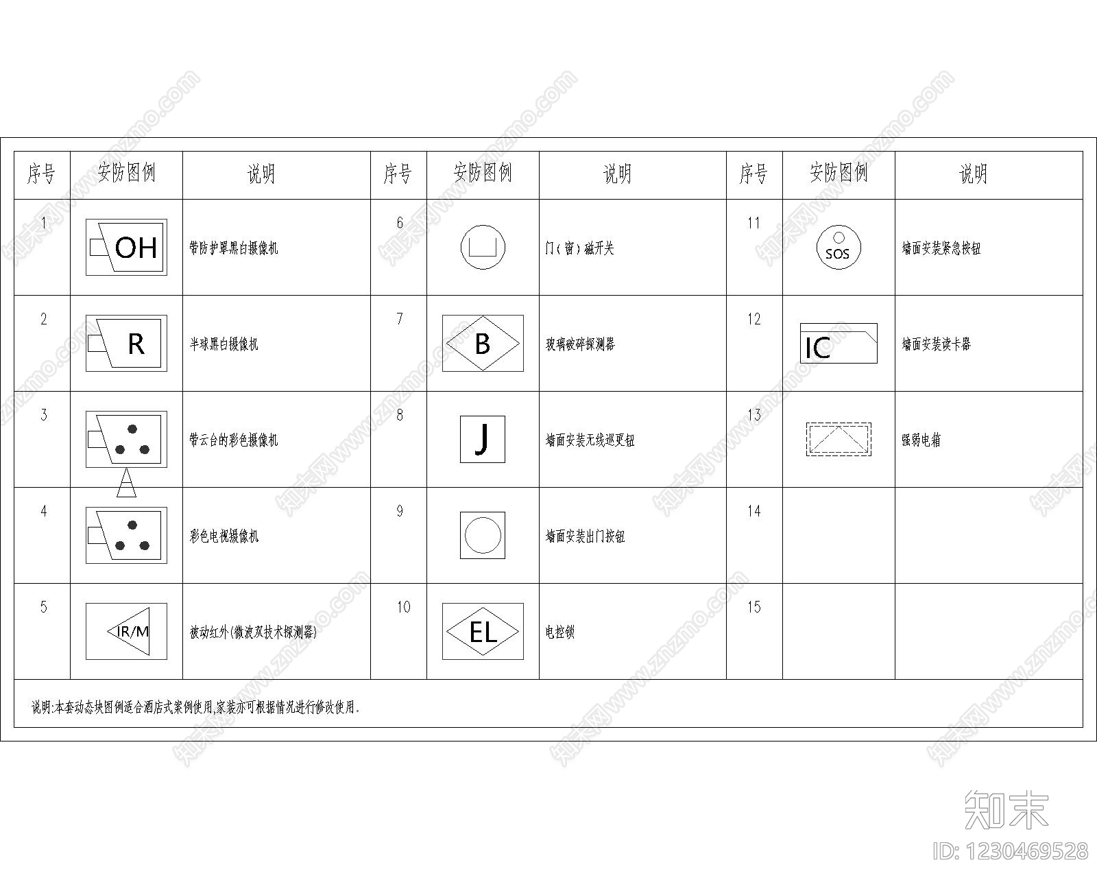图例CAD图纸