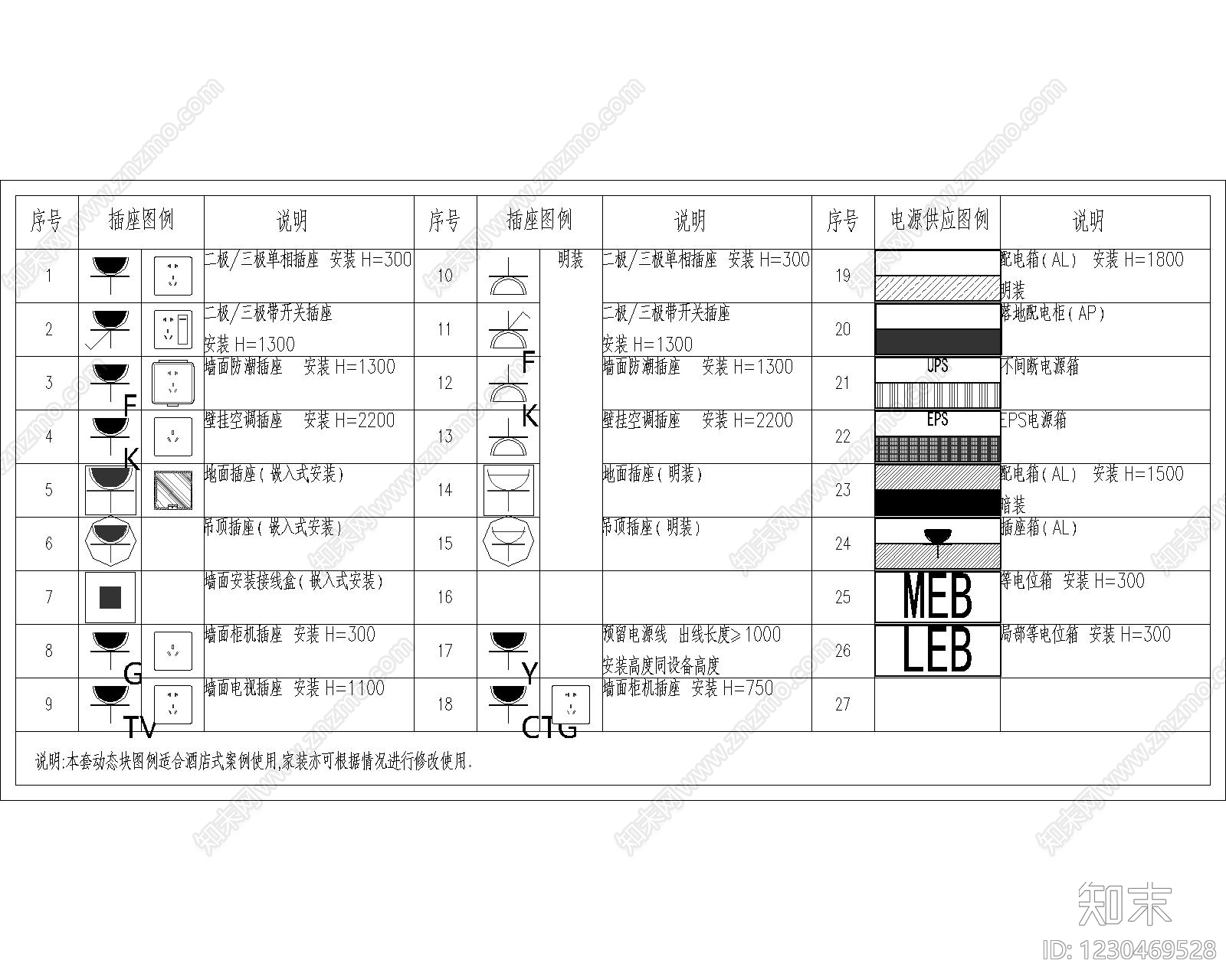 电气图cad施工图下载【ID:1230469528】