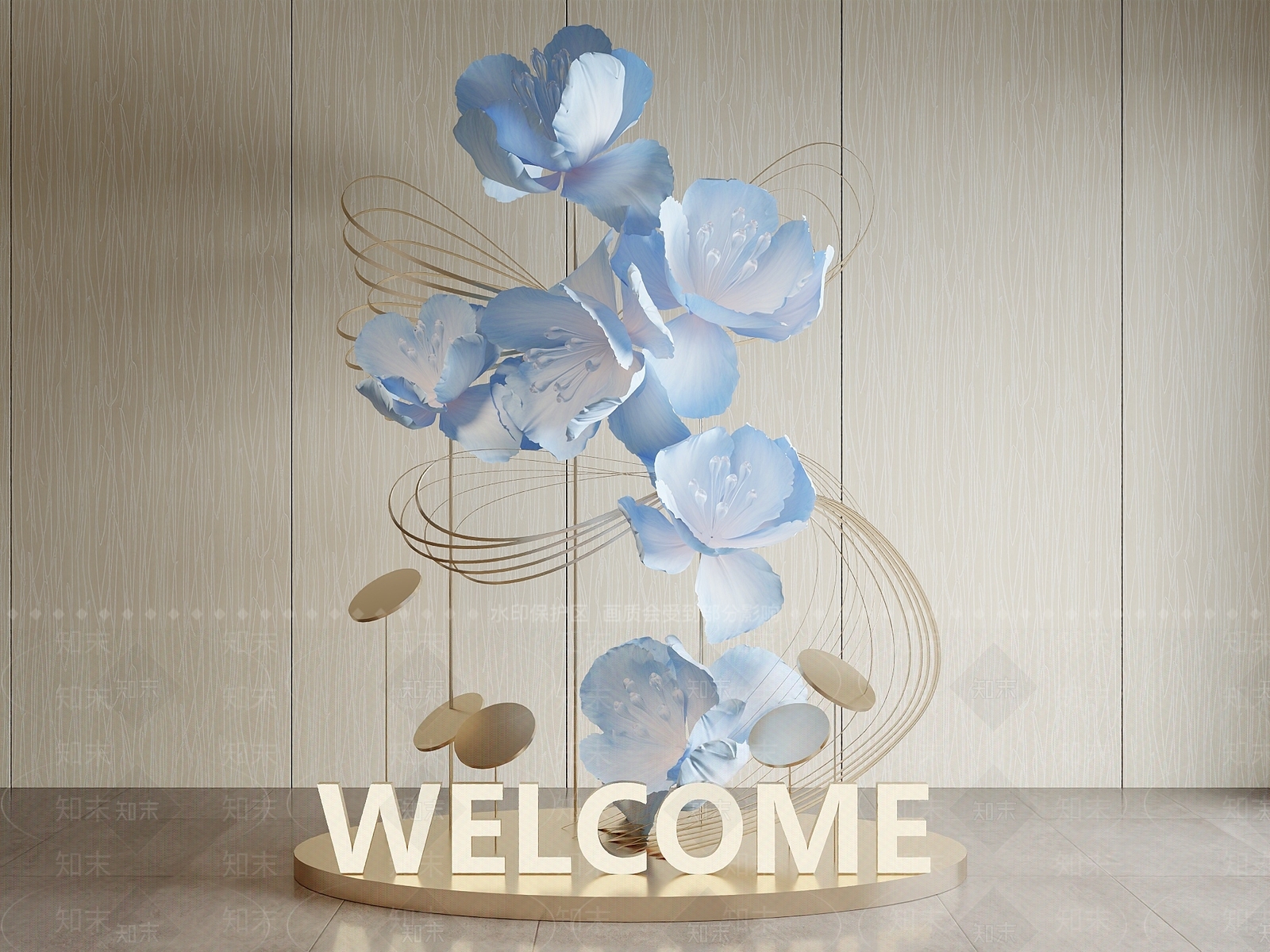 轻奢其他商业美陈3D模型下载【ID:1230472698】