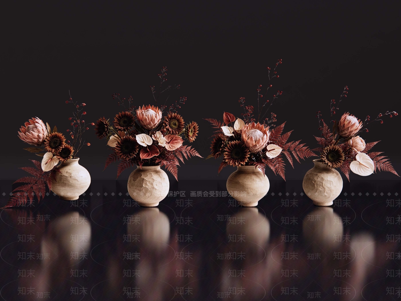 侘寂花瓶SU模型下载【ID:1230499821】