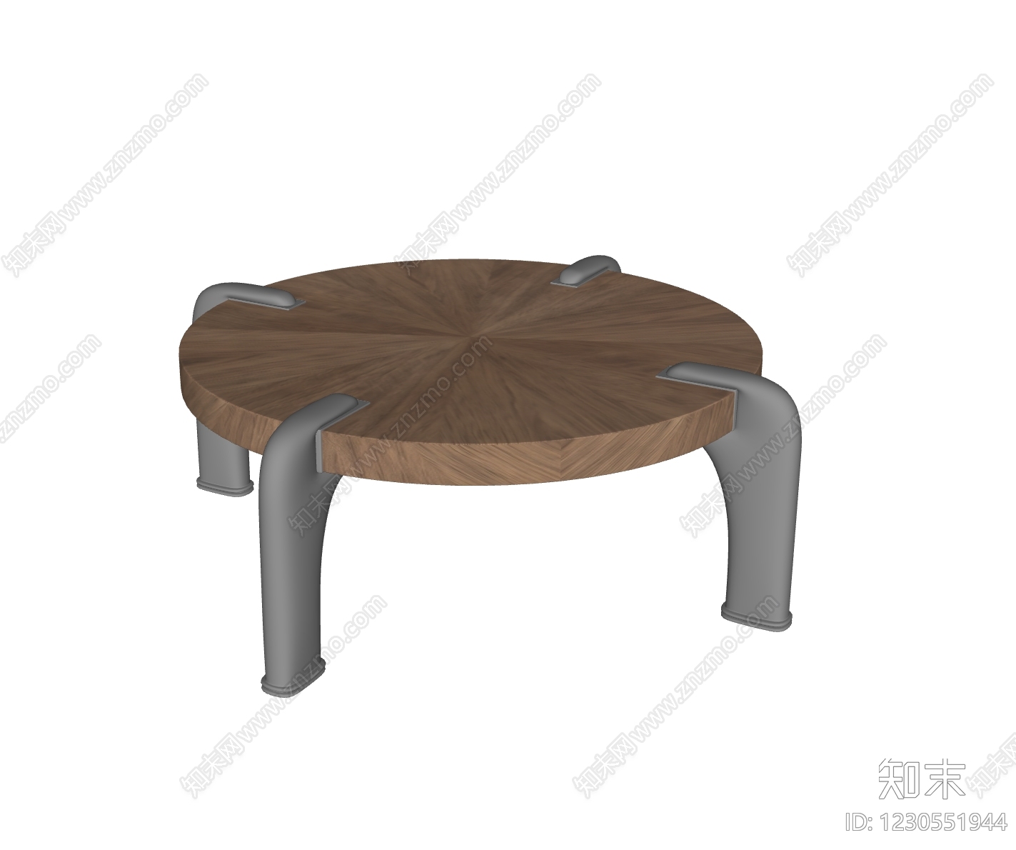 轻奢茶几SU模型下载【ID:1230551944】