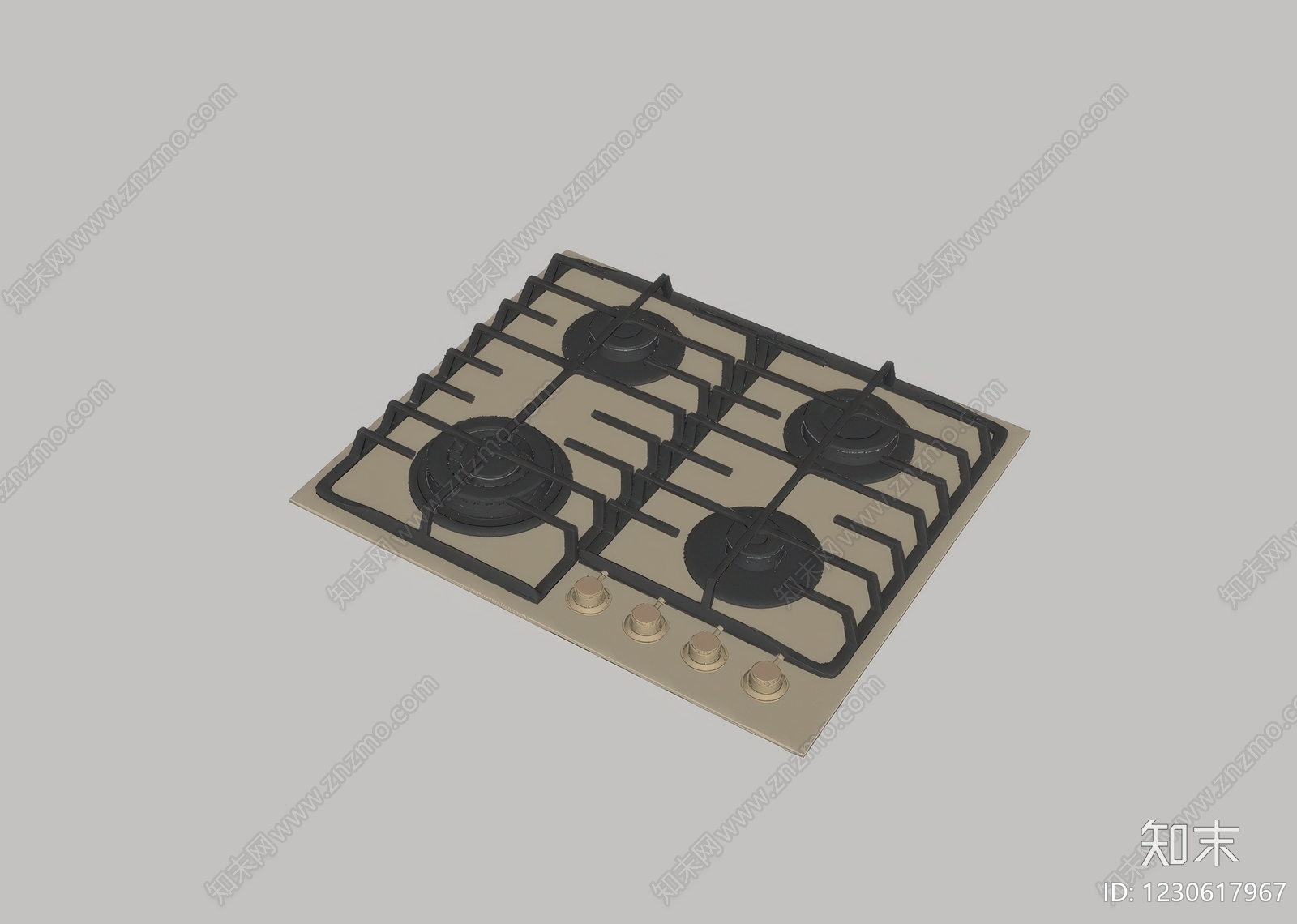 轻奢灶台SU模型下载【ID:1230617967】