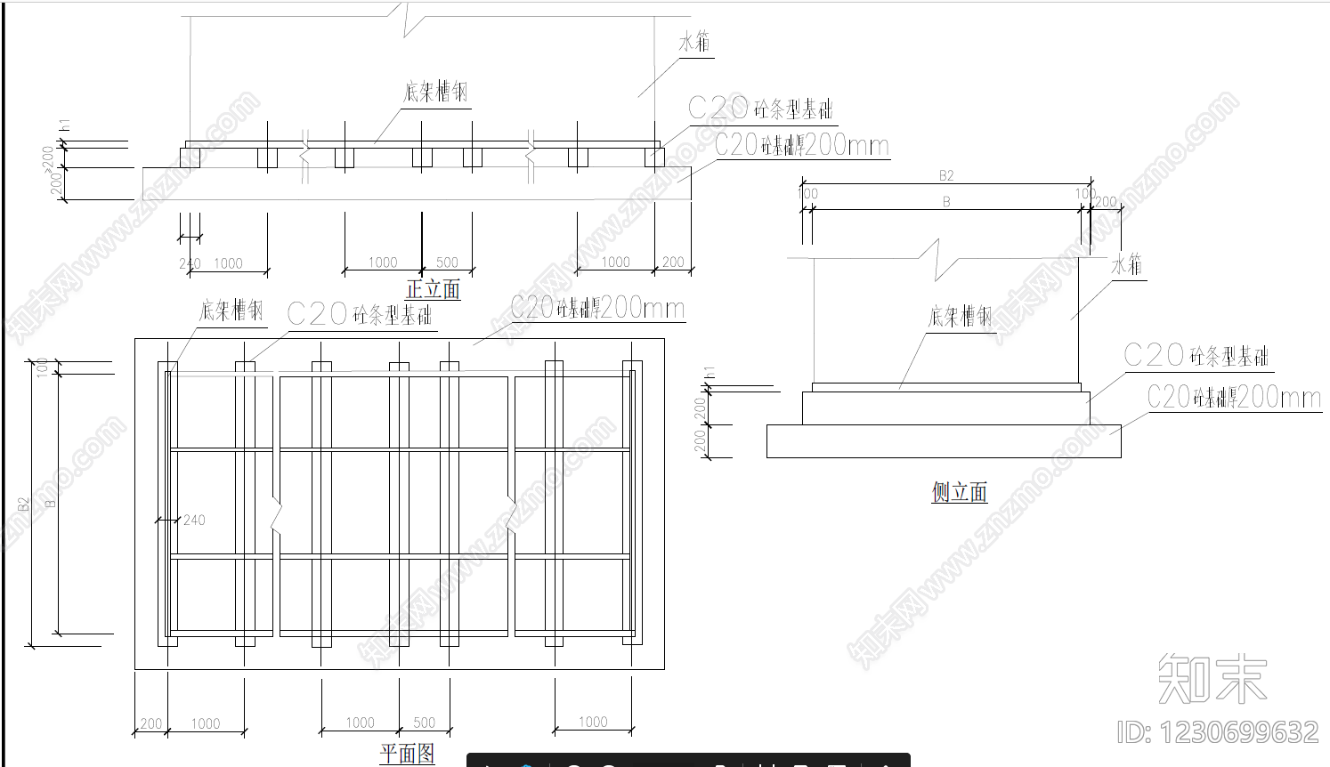 市政给排水cad施工图下载【ID:1230699632】