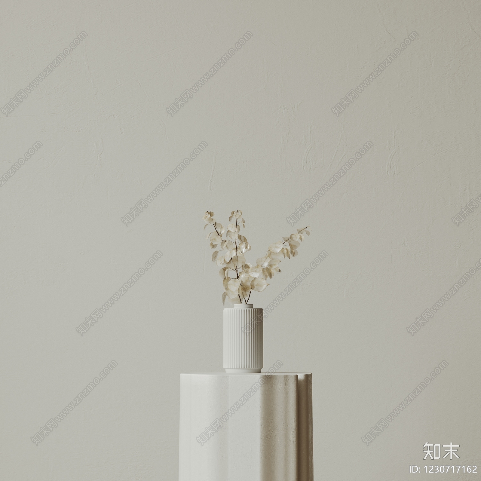极简花艺3D模型下载【ID:1230717162】