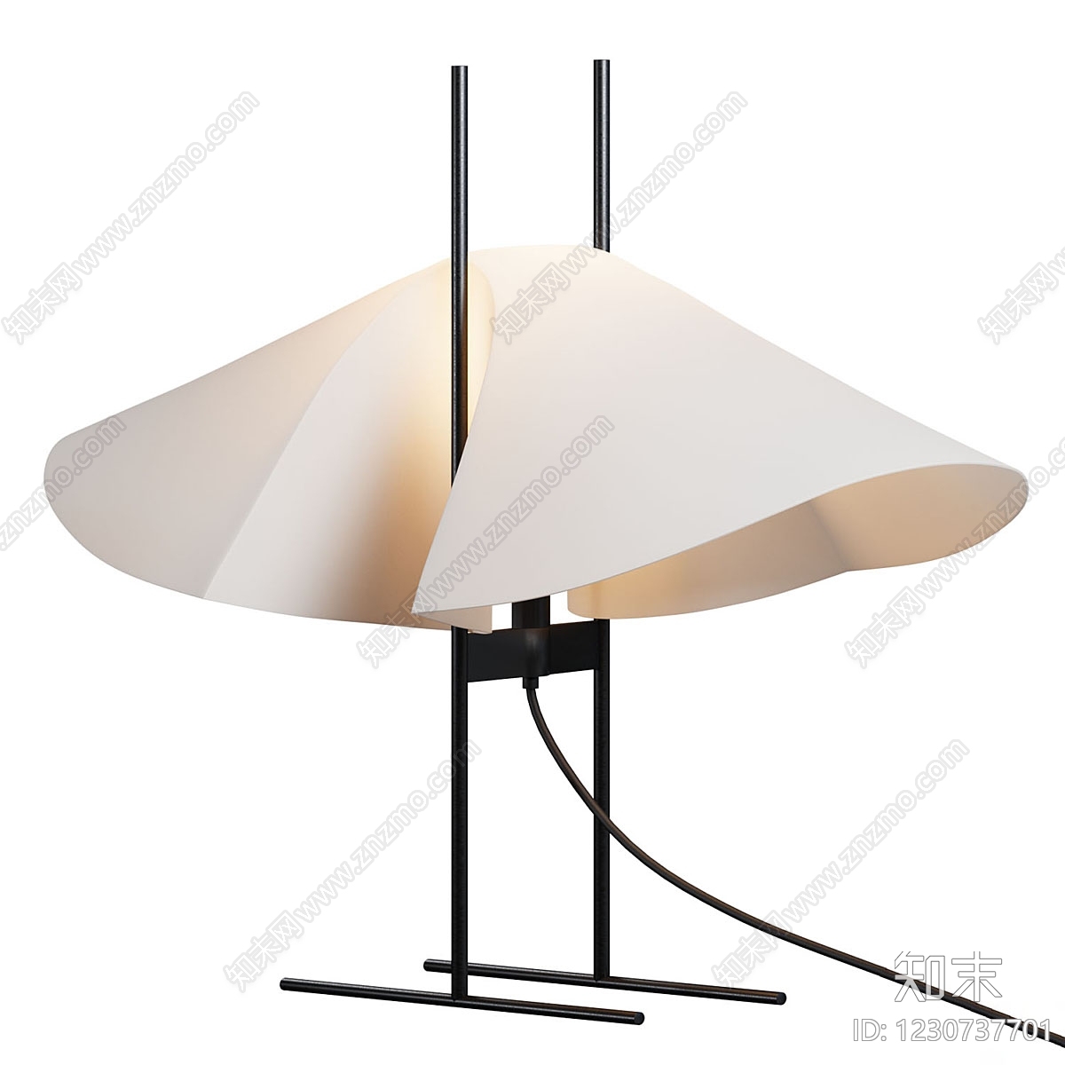现代台灯3D模型下载【ID:1230737701】