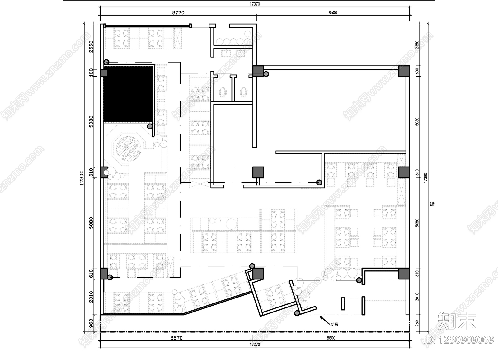 供配电系统cad施工图下载【ID:1230909069】