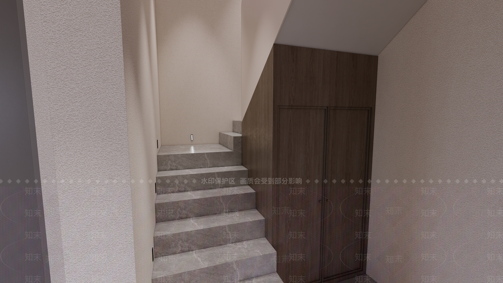 室内楼梯SU模型下载【ID:1230914548】