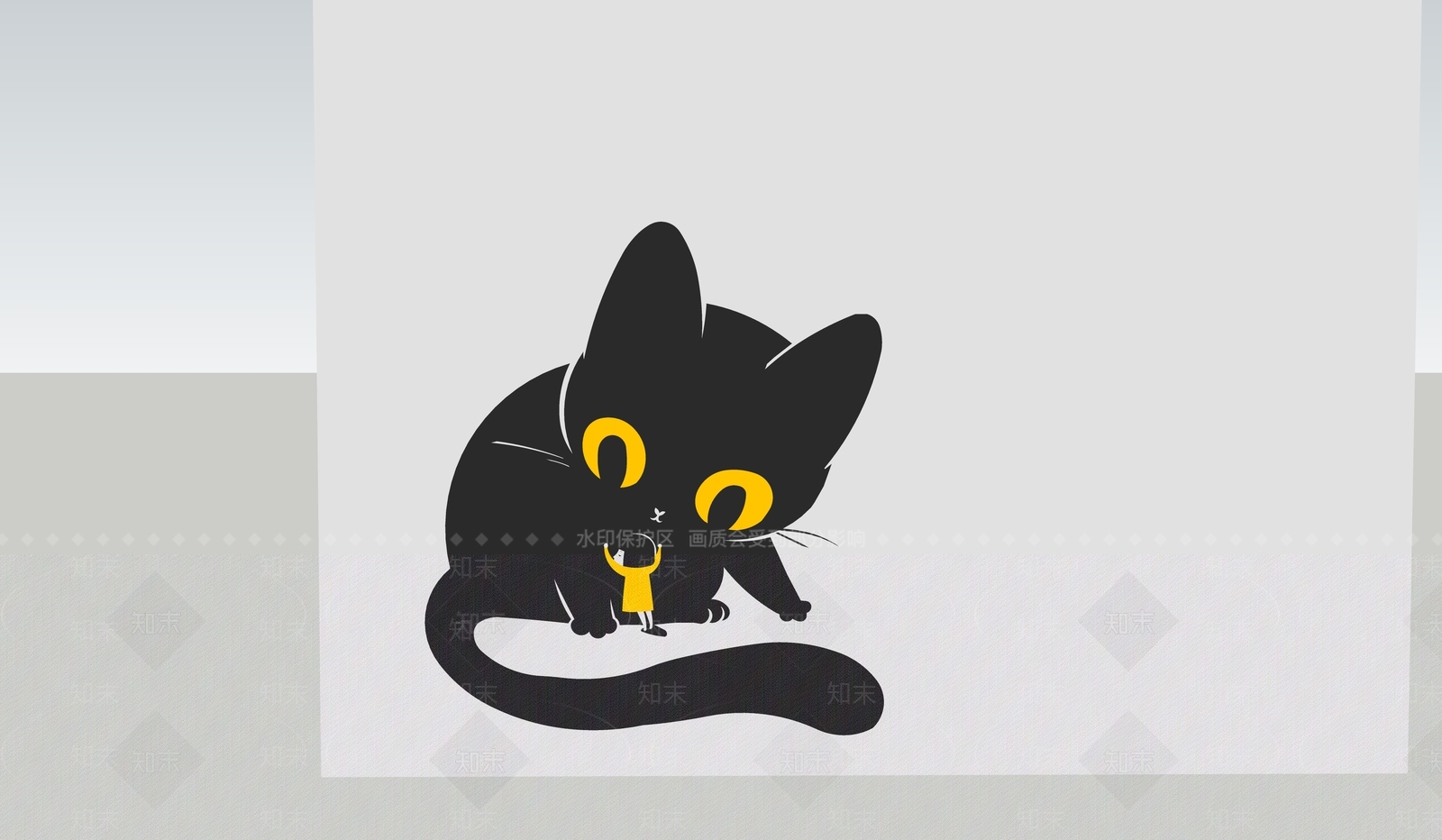 极简儿童挂画SU模型下载【ID:1230915938】