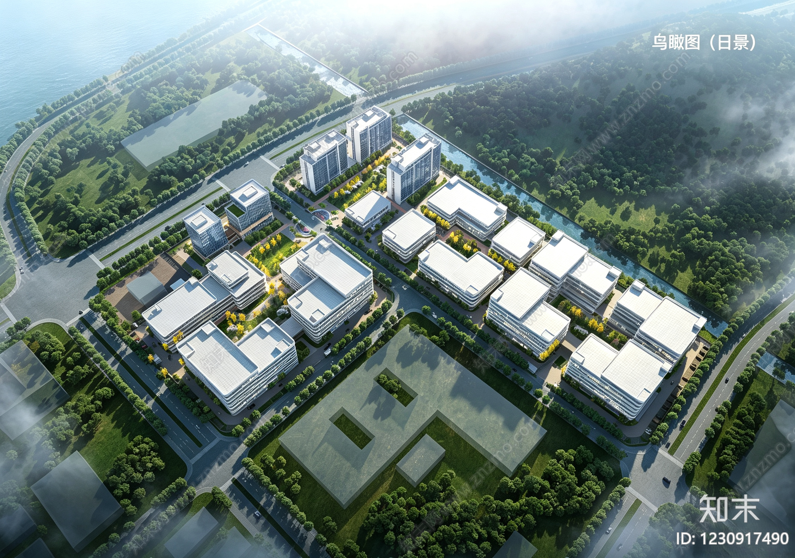 工业产业园建筑CAD图纸