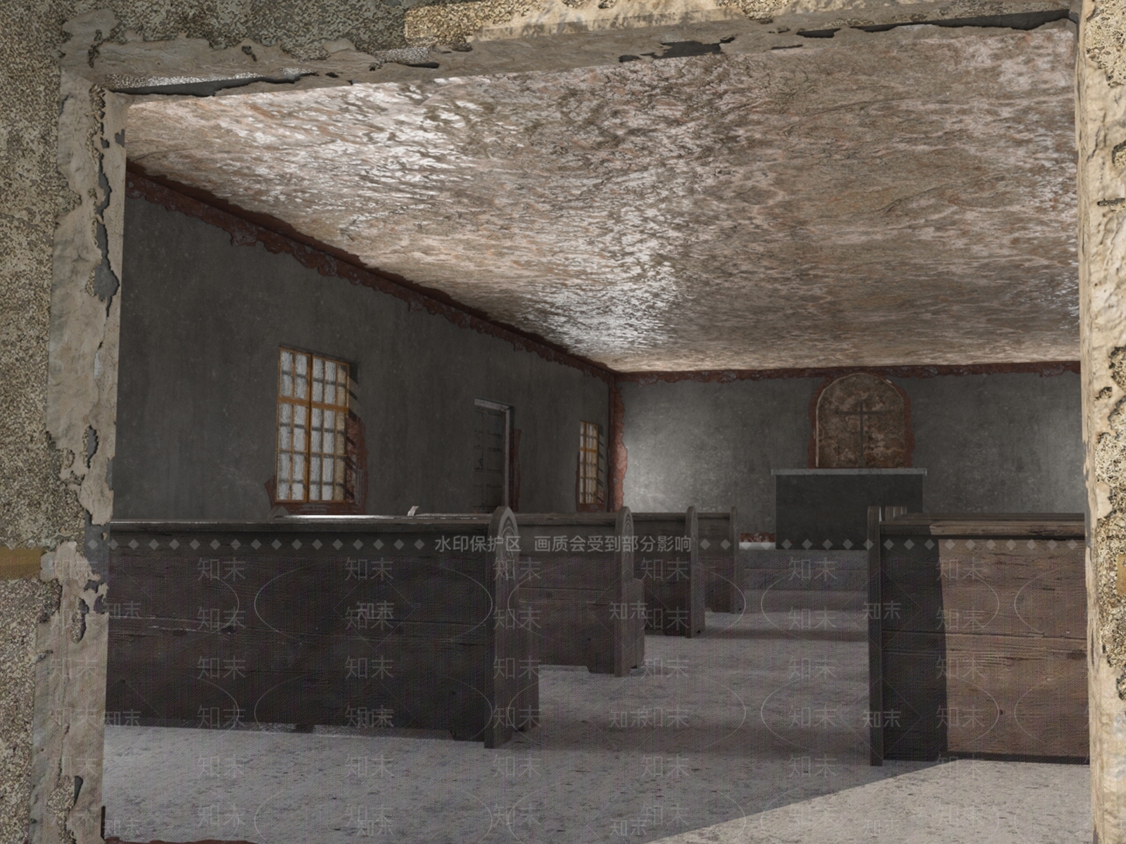 侘寂其他公共建筑3D模型下载【ID:1230937660】