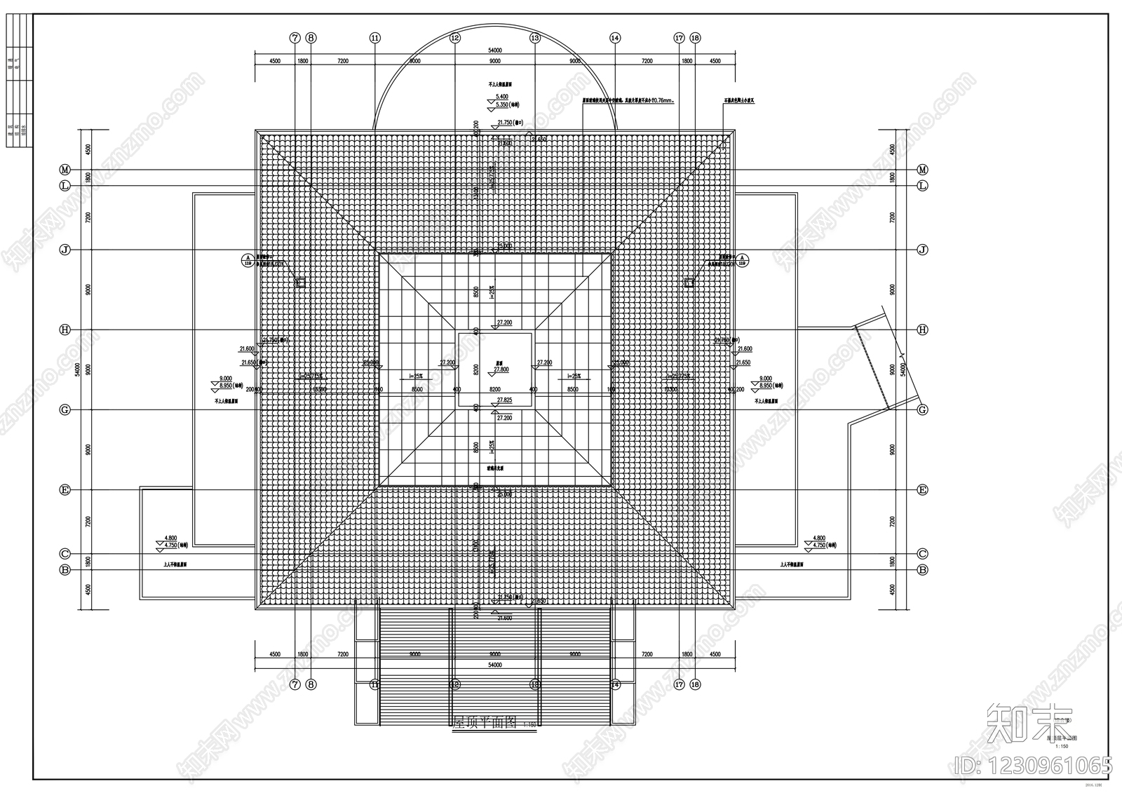 学校建筑cad施工图下载【ID:1230961065】