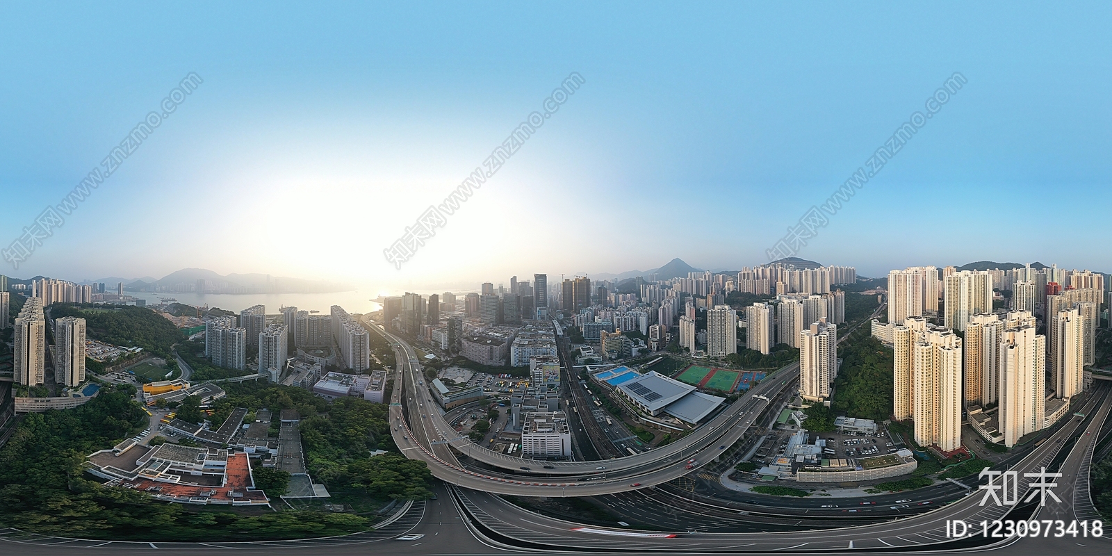 现代城市HDR贴图下载【ID:1230973418】