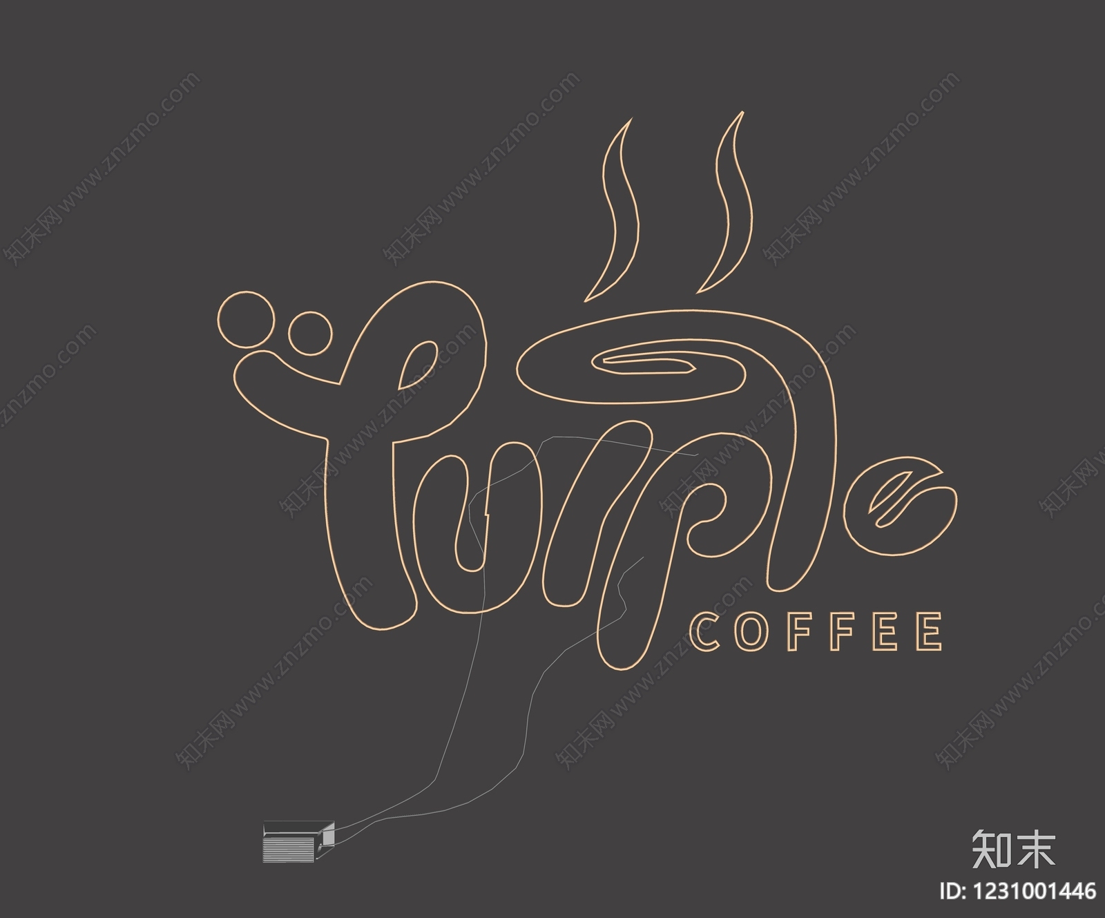 复古立体LOGOSU模型下载【ID:1231001446】