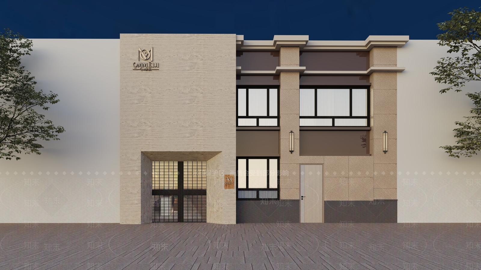 侘寂美容院3D模型下载【ID:1231040060】