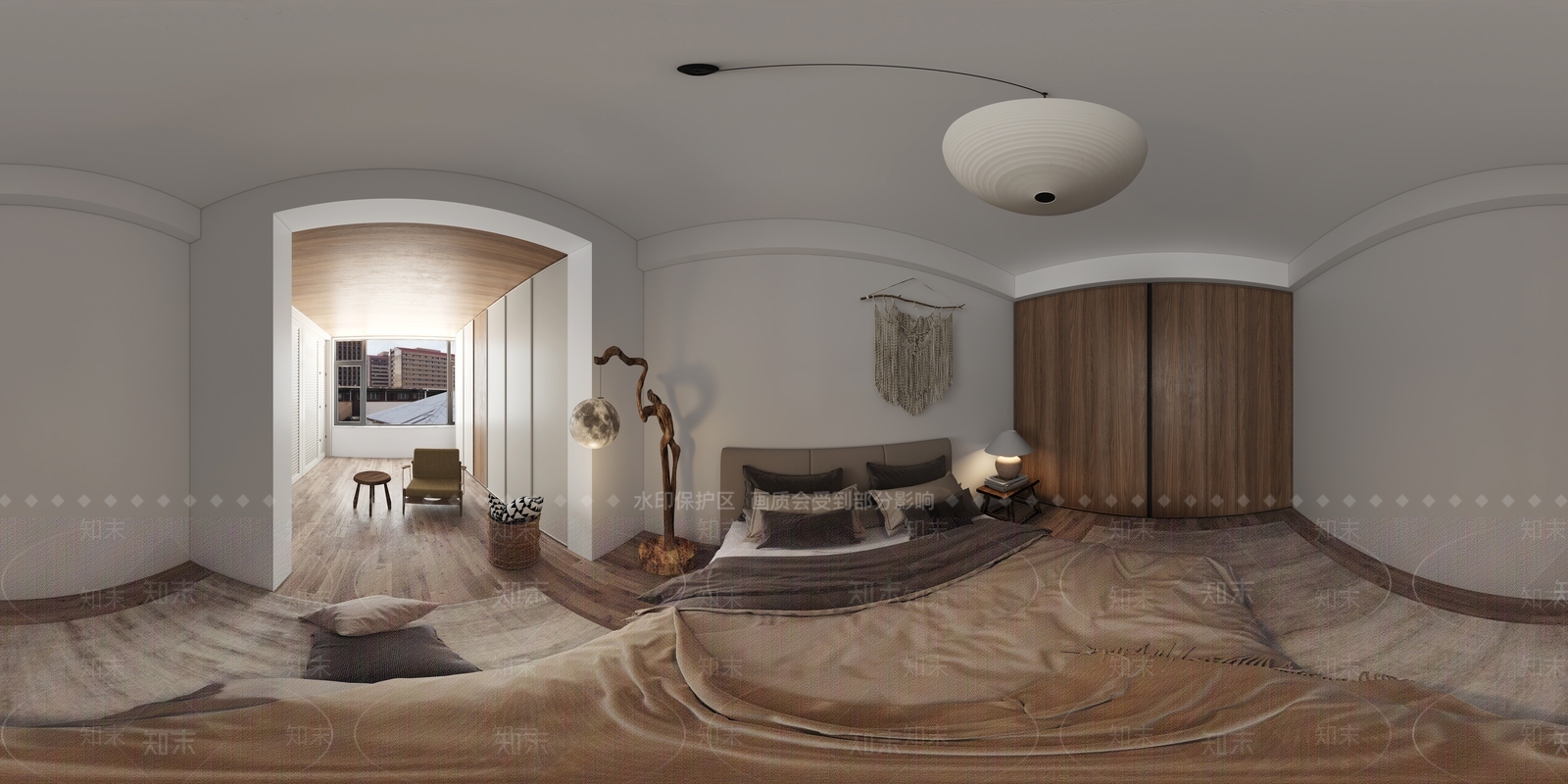 侘寂家居客厅3D模型下载【ID:1231040384】
