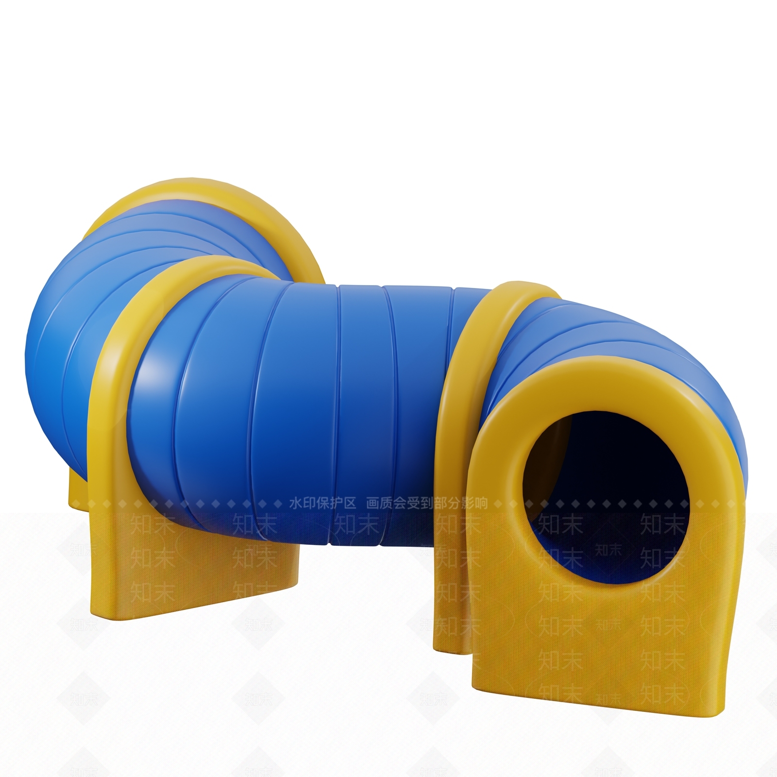现代儿童器材3D模型下载【ID:1231043431】