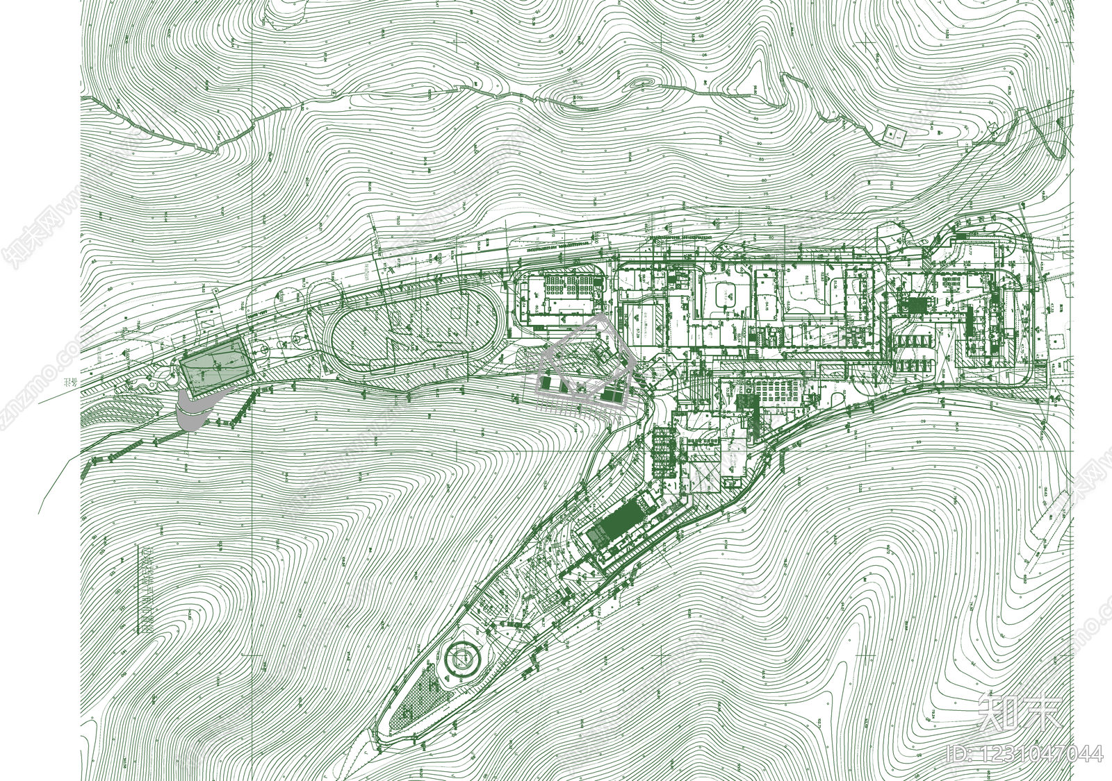 混凝土结构cad施工图下载【ID:1231047044】