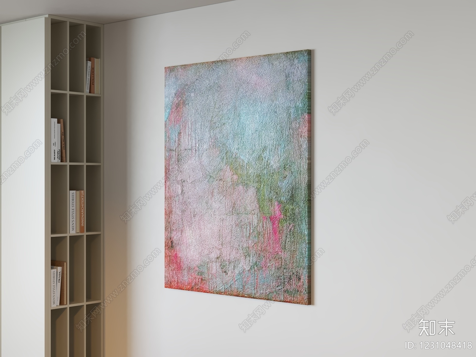极简挂画SU模型下载【ID:1231048418】