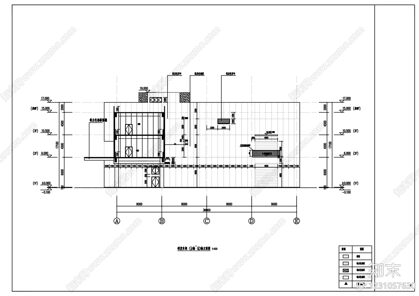 厂房cad施工图下载【ID:1231057630】